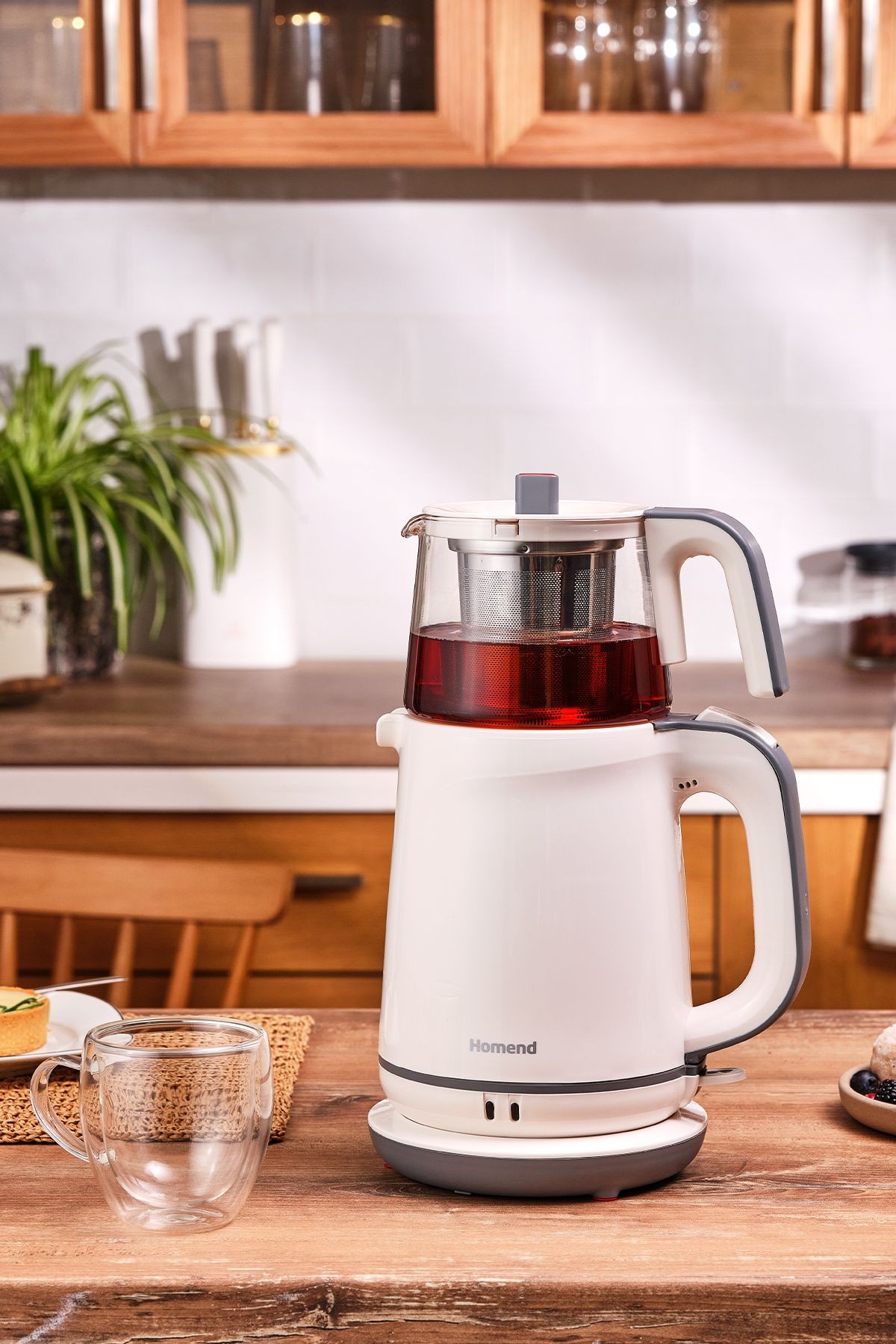 Royaltea 1745h Çay Makinesi Krem