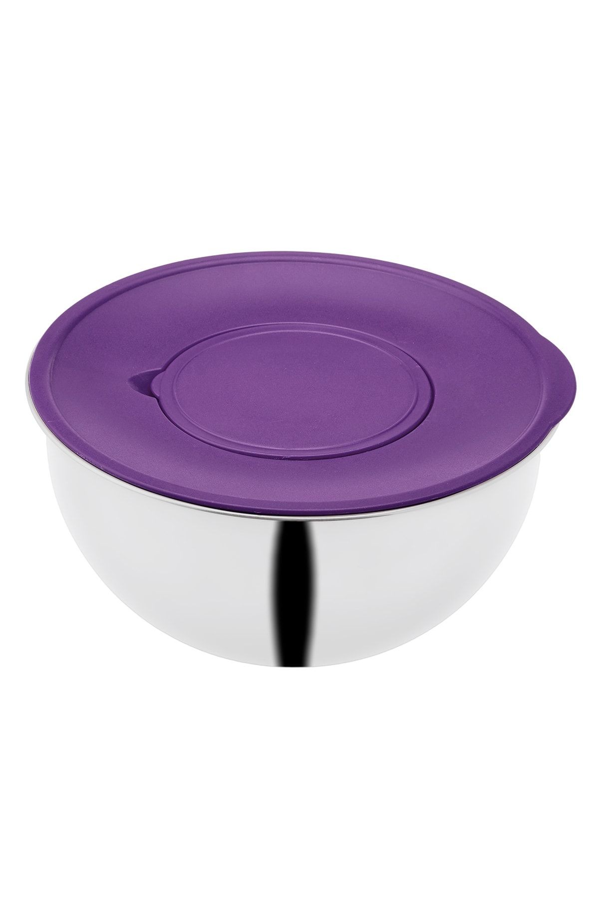 Easy Life Paslanmaz Çelik Karıştırma Kabı 24 Cm Mor