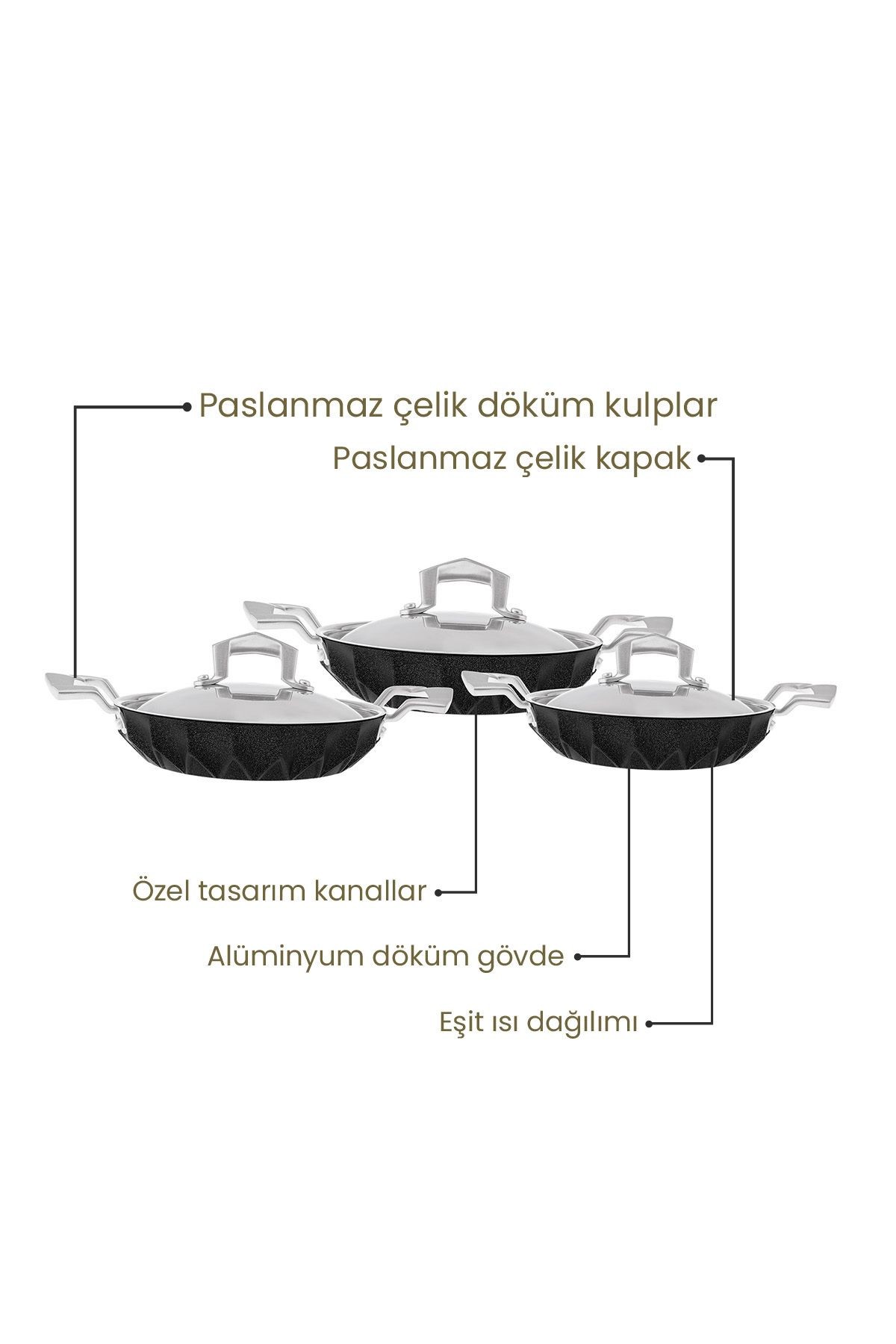 Diagon 6 Parça Sahan Set