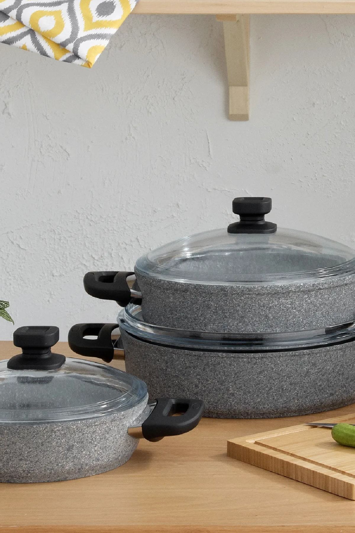 Titangranit Karnıyarık Tencere 24 Cm
