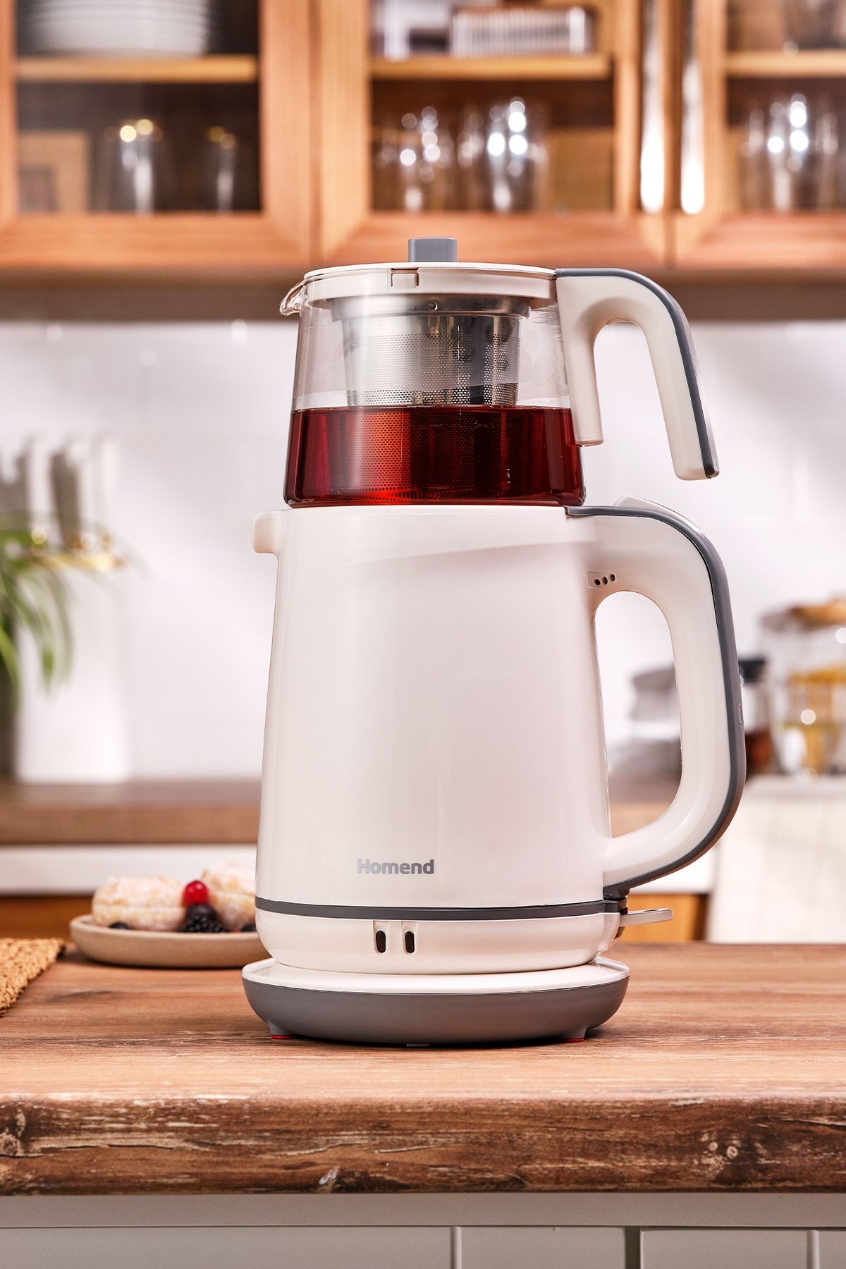 Royaltea 1745h Çay Makinesi Krem