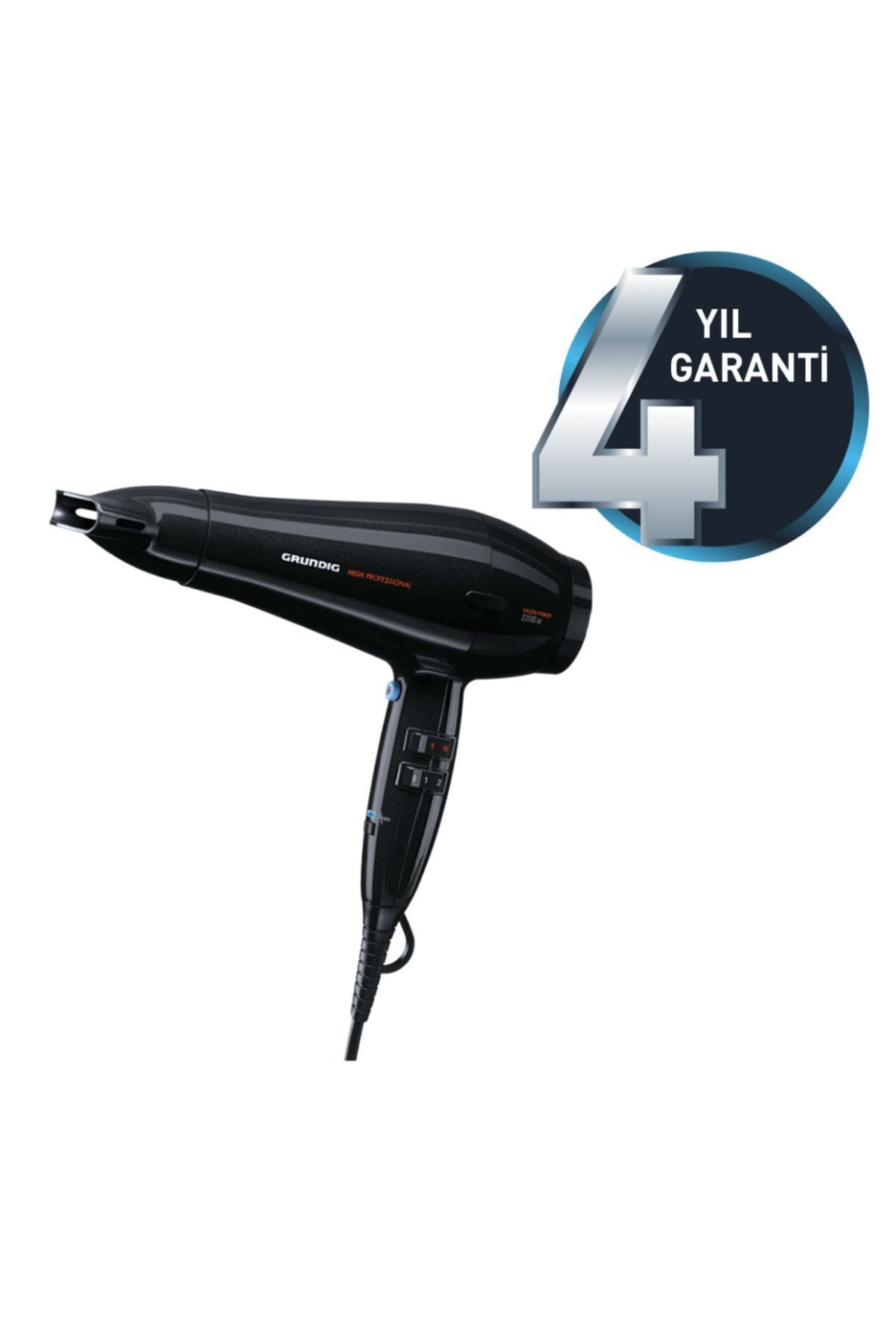 Grundıg Saç Kurutma Makinesi Grundig Hd 9280 2200w Ac Motor Professional Line Difüzör Başlıklı Saç K