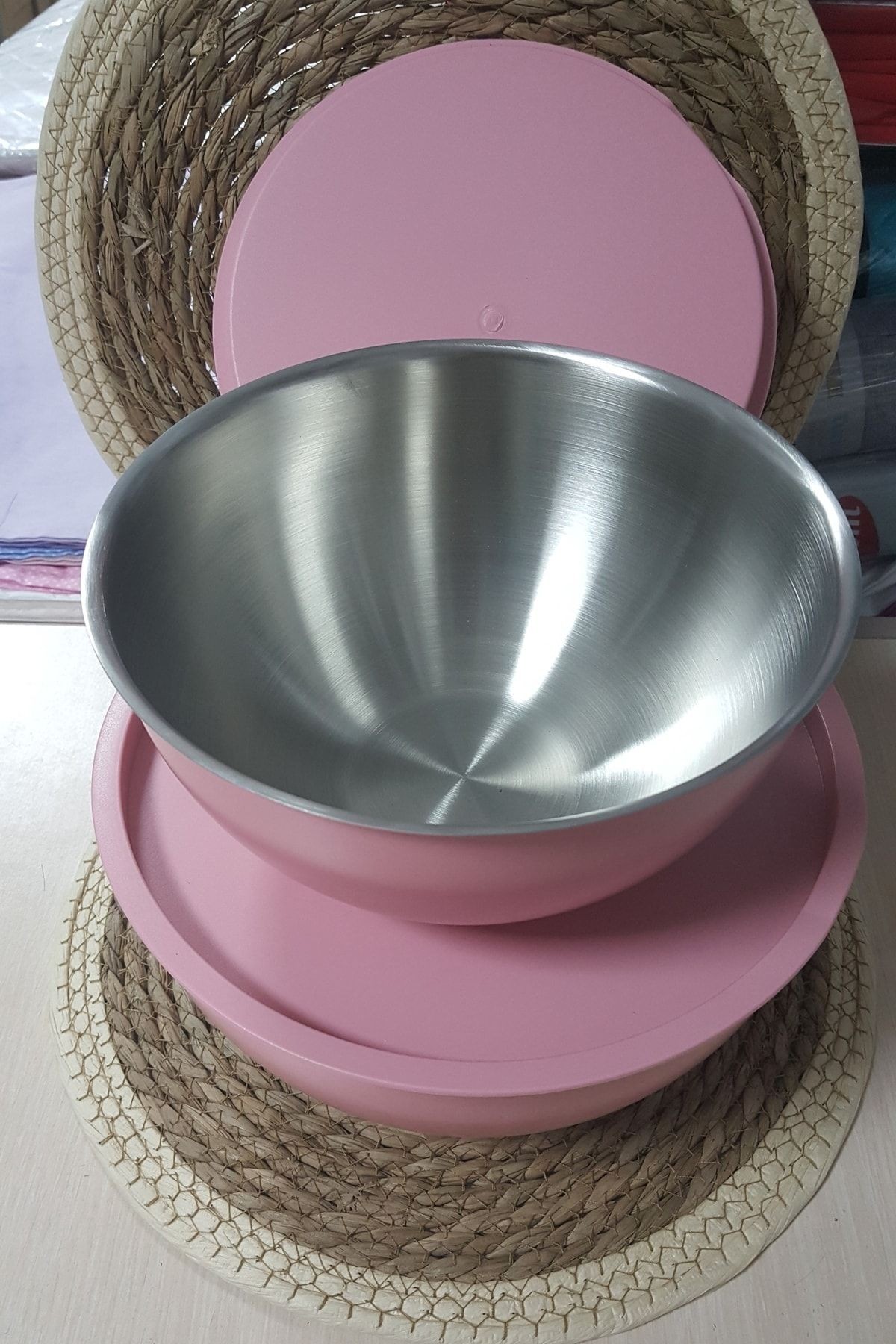 Flow Cup Saklama Kabı 20-24 Cm Pembe