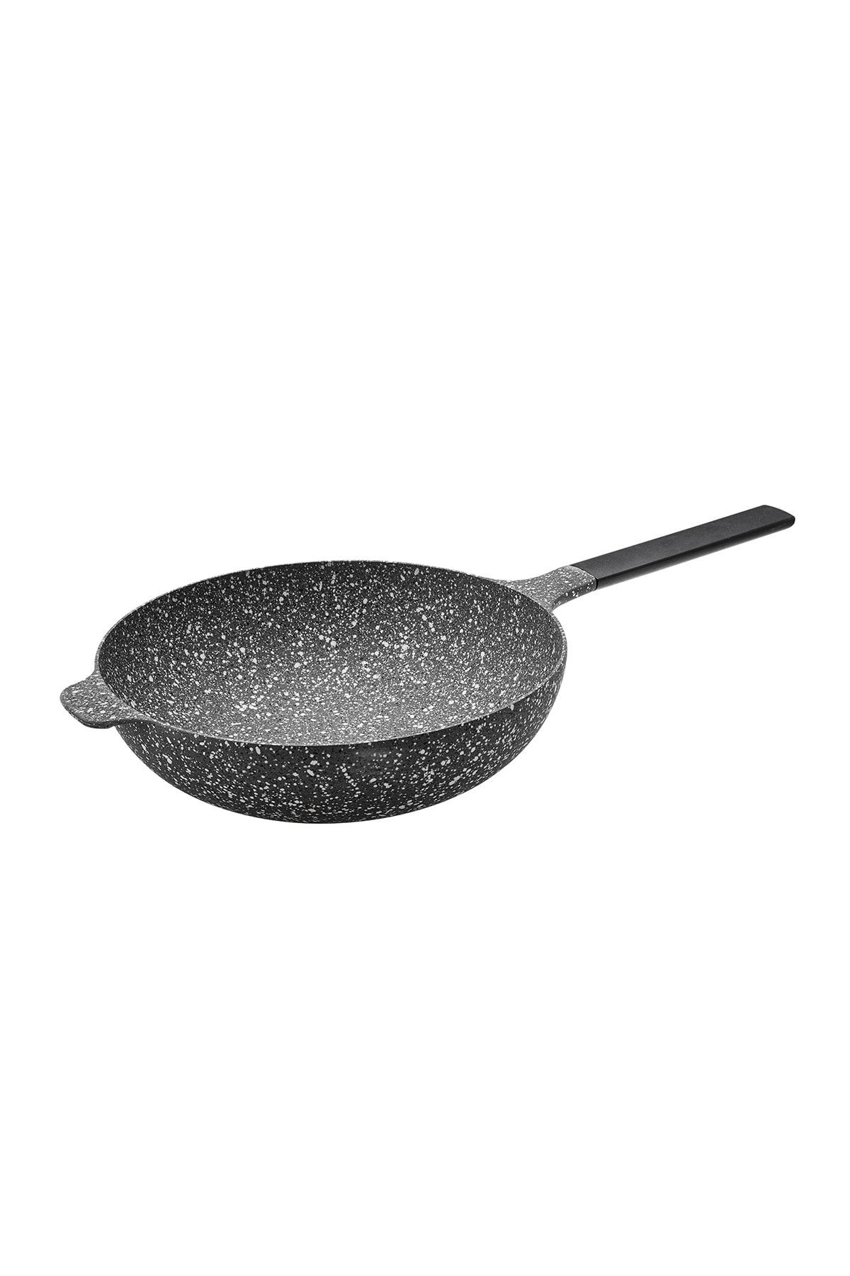 Perge Döküm Wok Tava 30 Cm