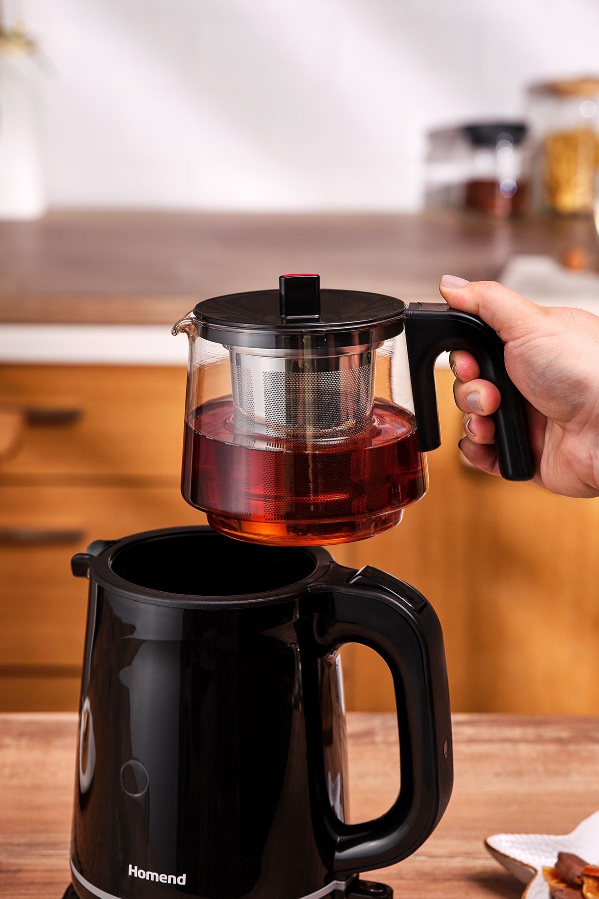 Royaltea 1744h Çay Makinesi Siyah