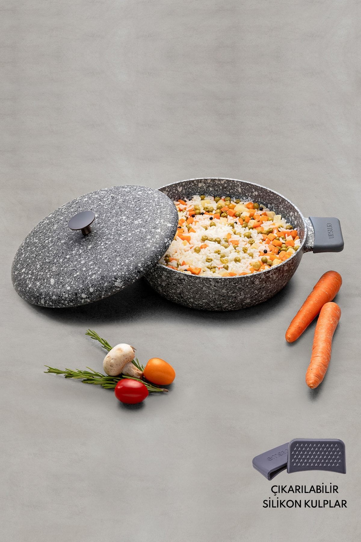 Perge Döküm Pilav Tencere 28 Cm