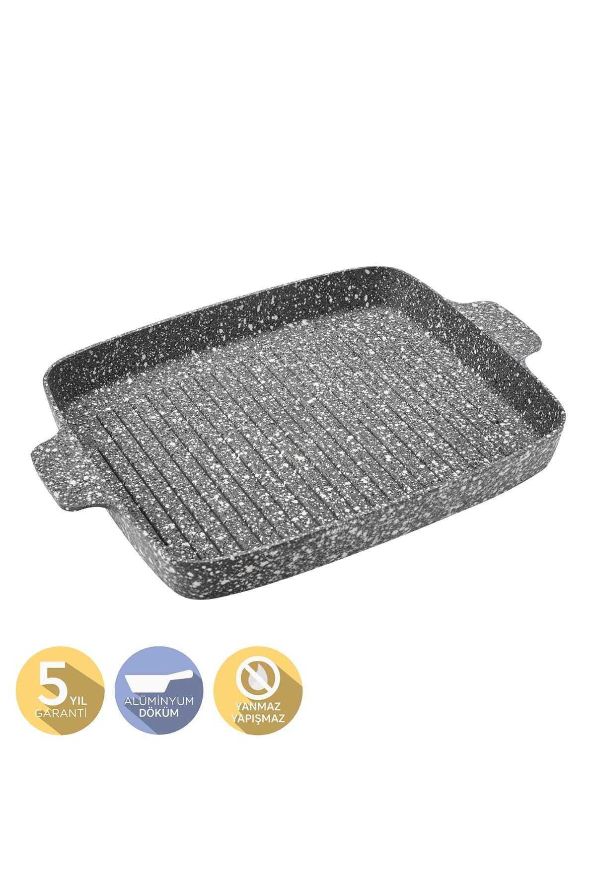 Perge Döküm Izgara Tava 30x25 cm