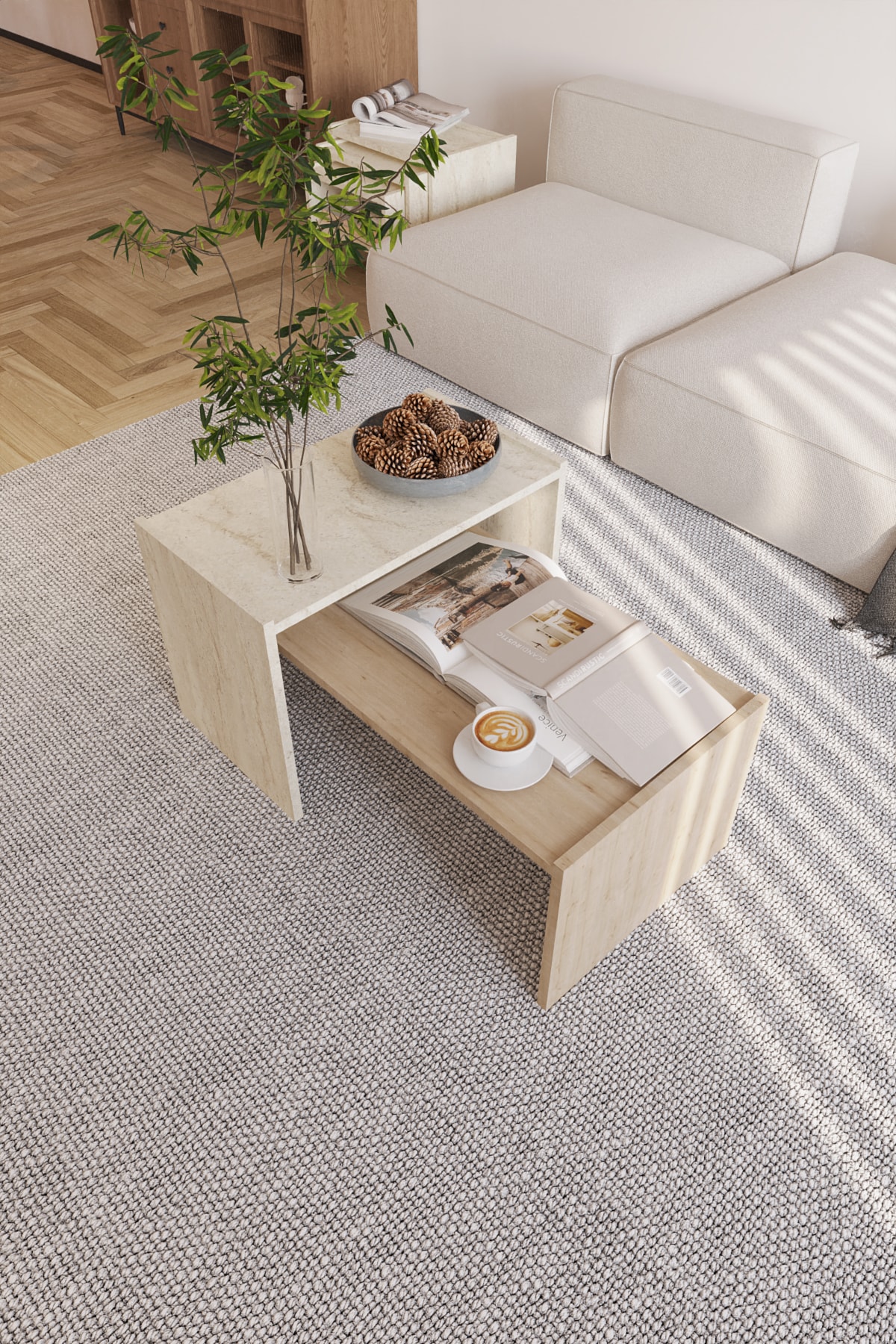 LİVA DUO ORTA SEHPA