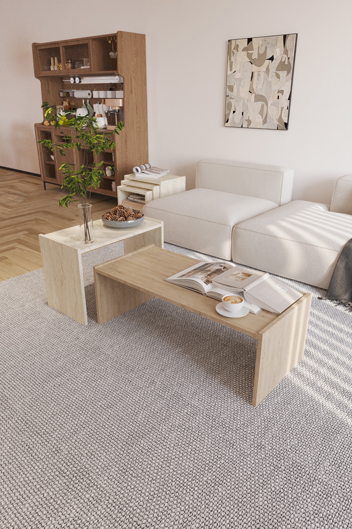 LİVA DUO ORTA SEHPA