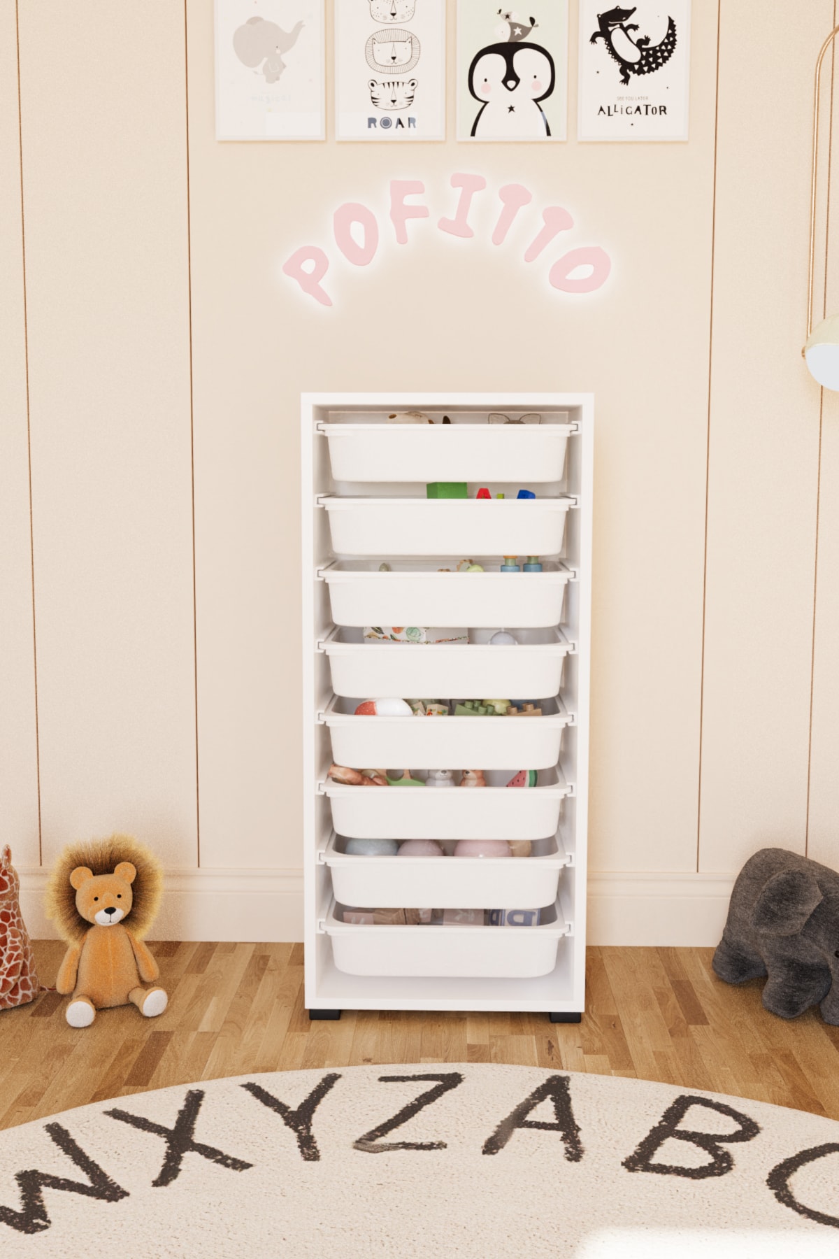 8 KÜÇÜK SEPET BEYAZ