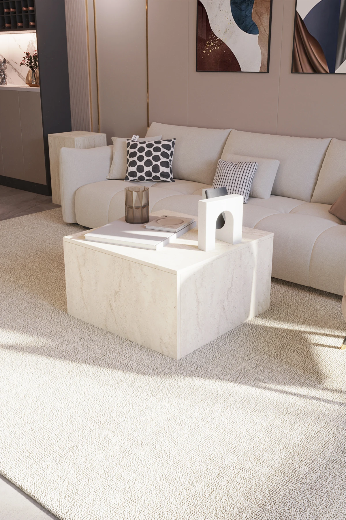 CUBE ORTA SEHPA 72X72