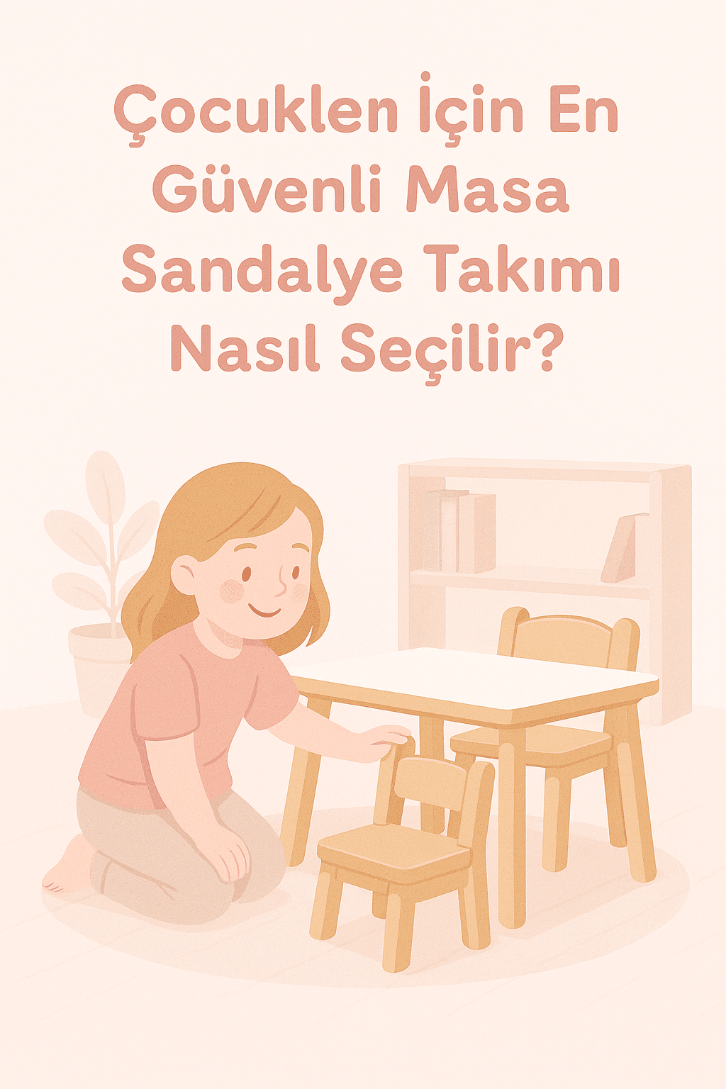 Çocuklar İçin En Güvenli Masa Sandalye Takımı Nasıl Seçilir?
