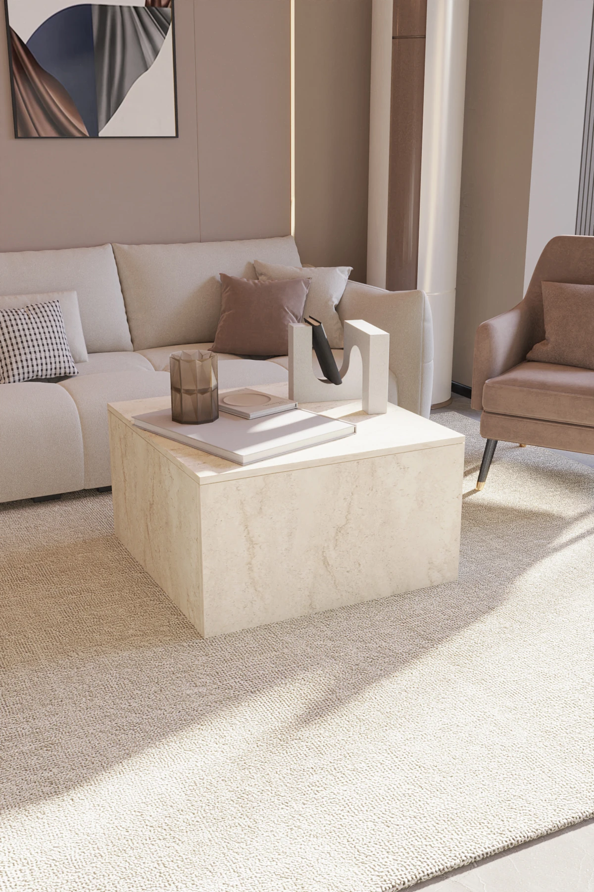 CUBE ORTA SEHPA 72X72