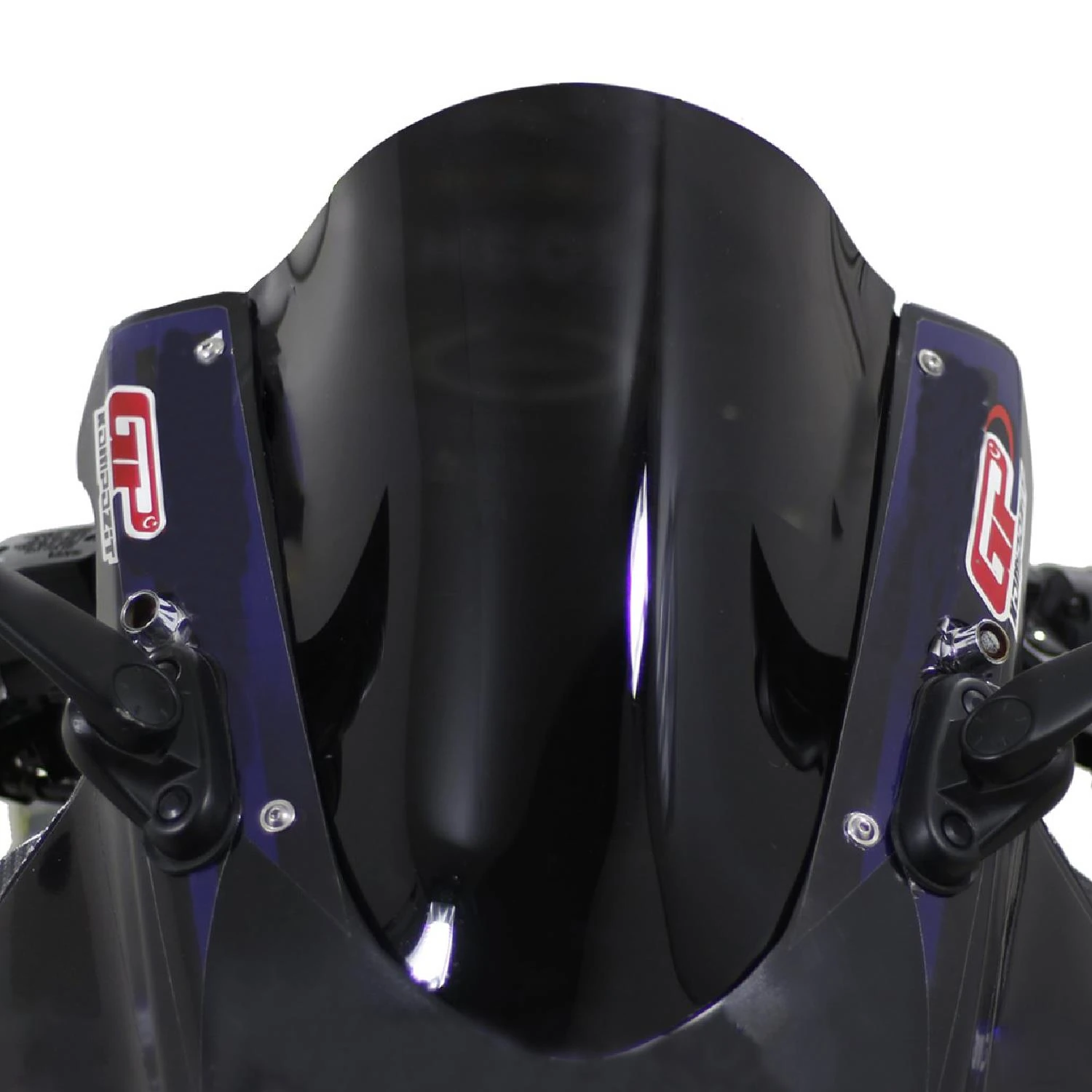 GP Kompozit Yamaha R25 2019-2024 Uyumlu Ön Cam Siyah