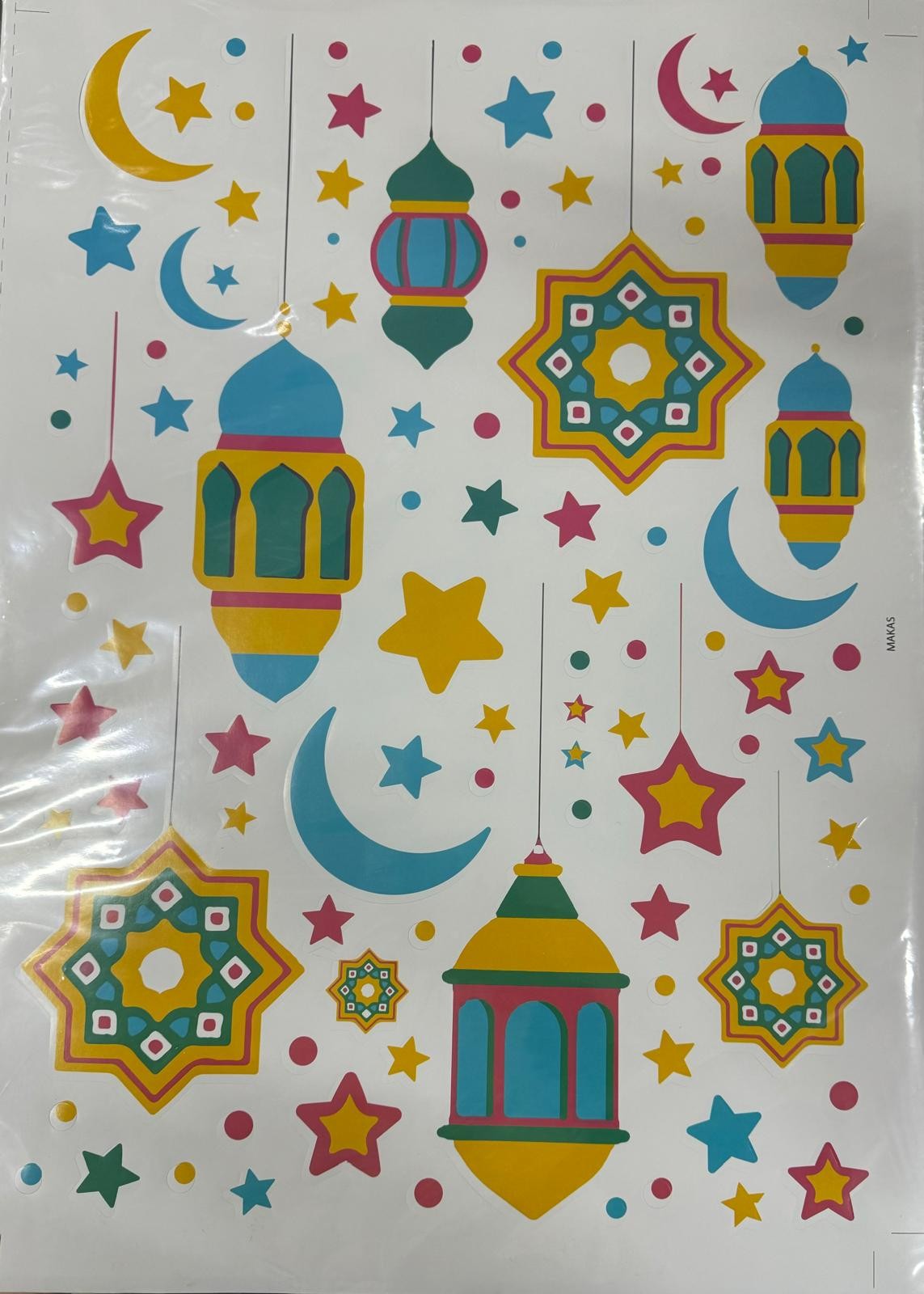 ramazan duvar-cam sticker seti no:2