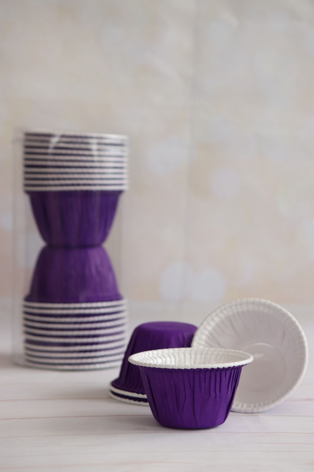 Mor Sufle Kabı, Muffin Kasesi 20 Adet