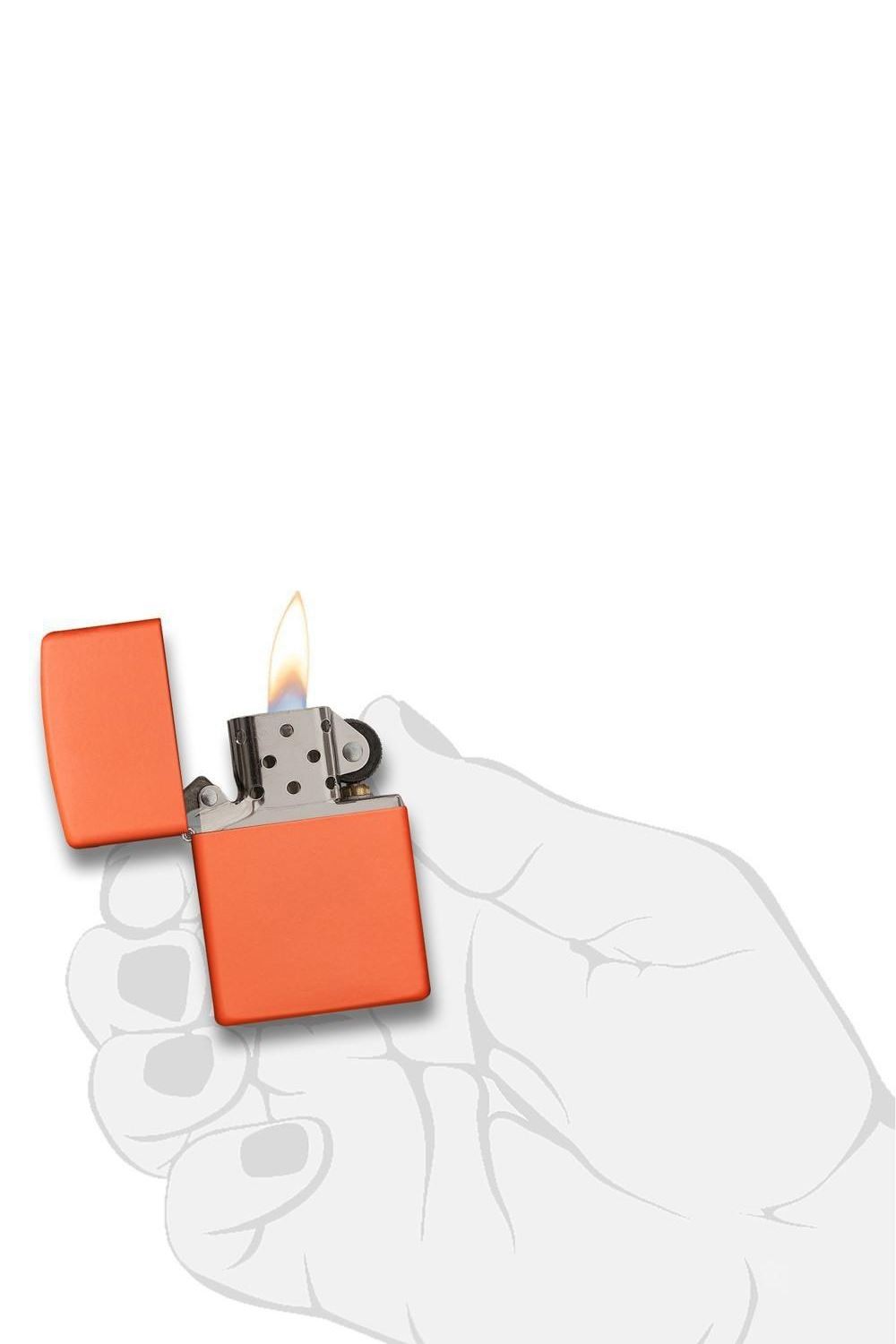 Zippo Çakmak Regular Orange Matte 231-000219