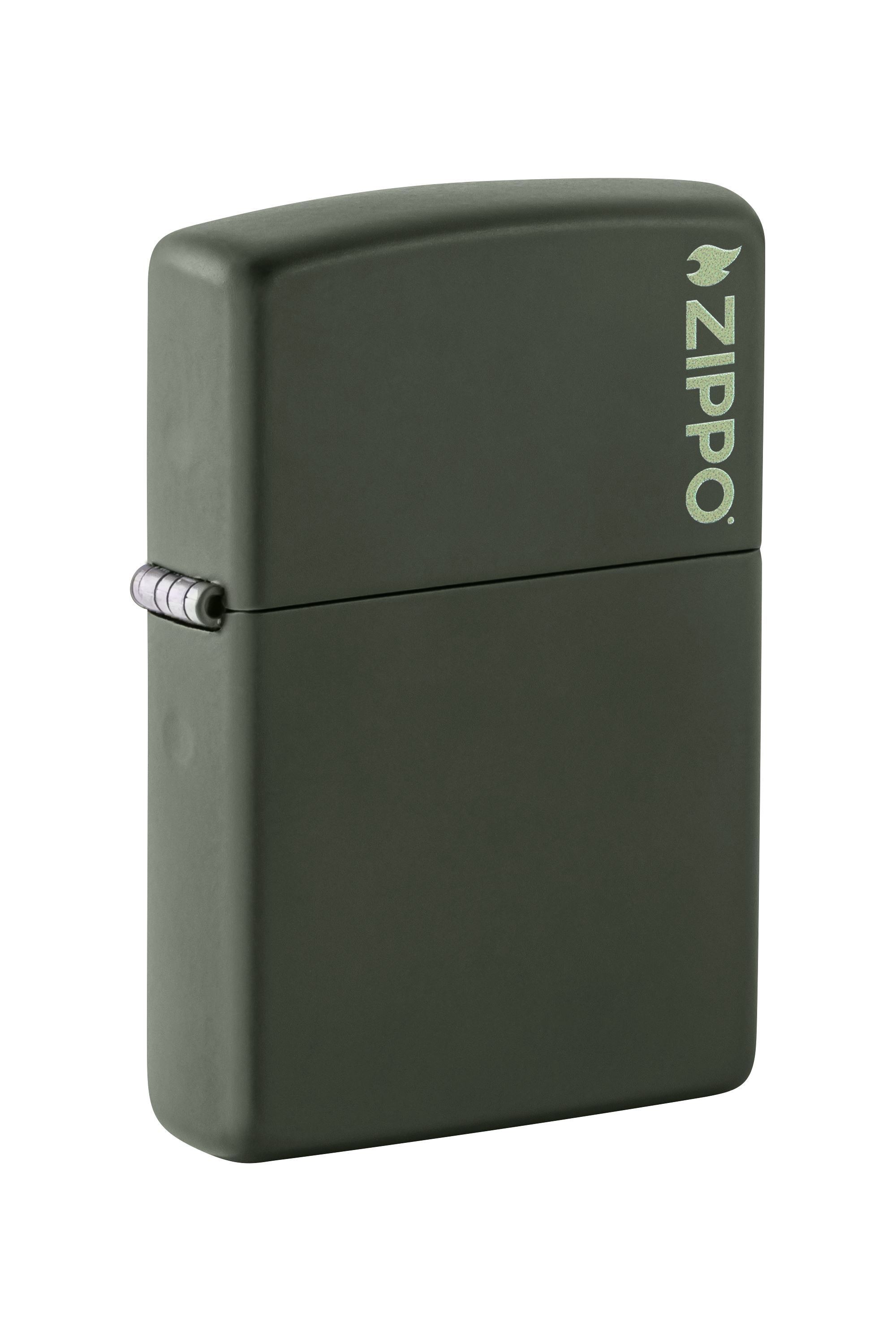 Zippo Çakmak Green Yeşil Logo 221zl-000019