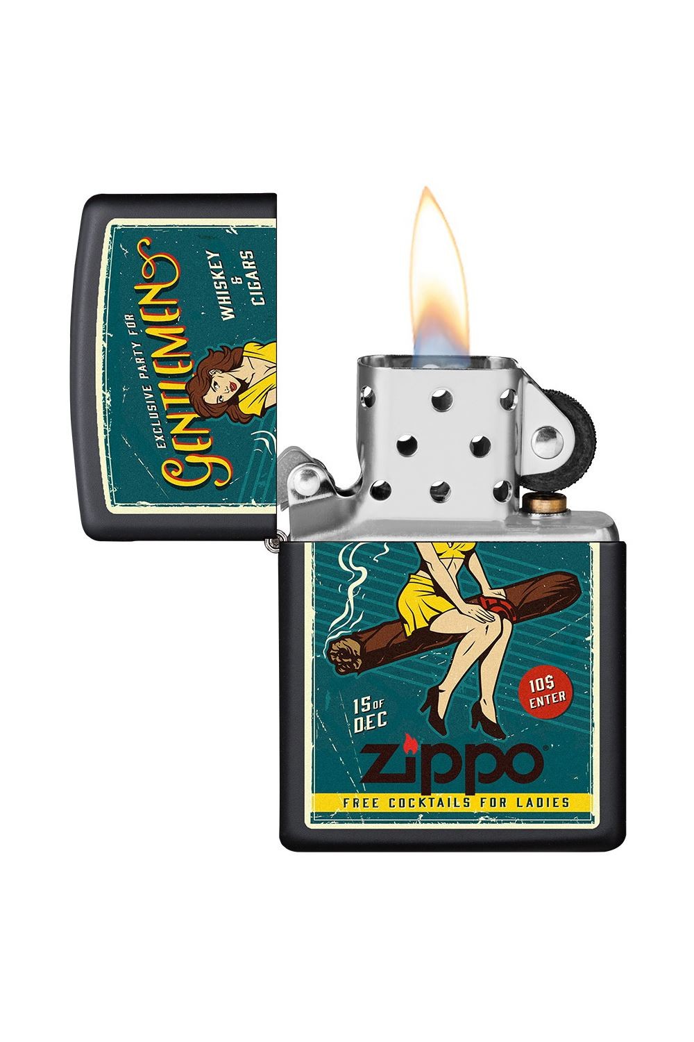 Zippo Çakmak Gentlemen Kız Tasarımı 218-080491