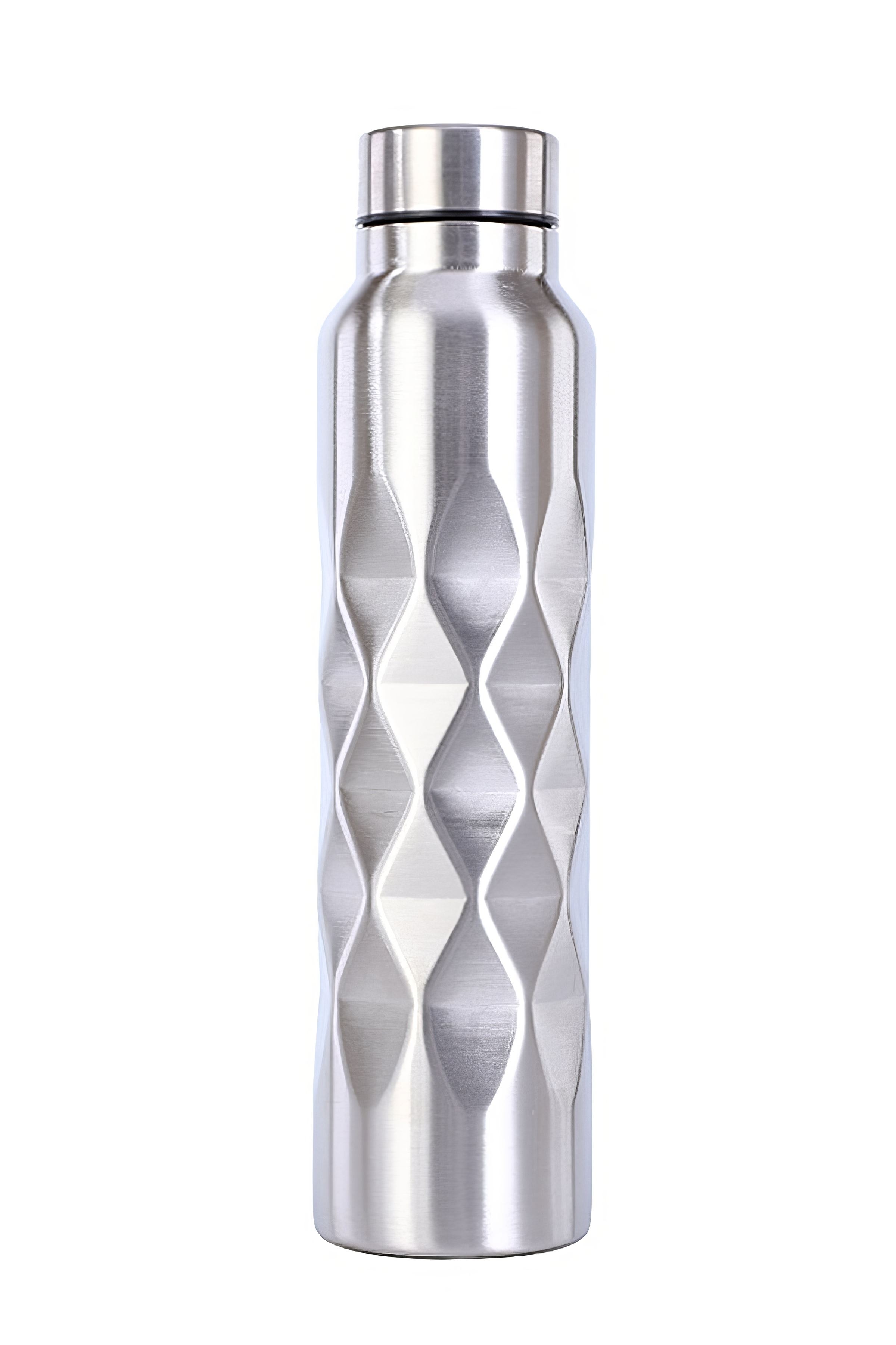 Çelik Gri 1000 ml Sporcu Matara Suluk (SICAK-SOĞUK TUTMAZ) cin338