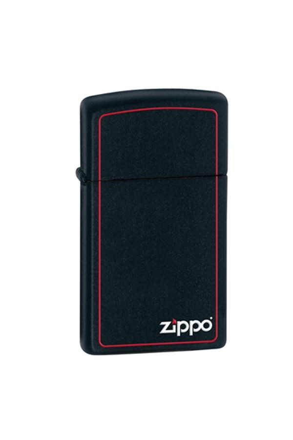 Zippo Çakmak Slim Black Z-Border 1618zb