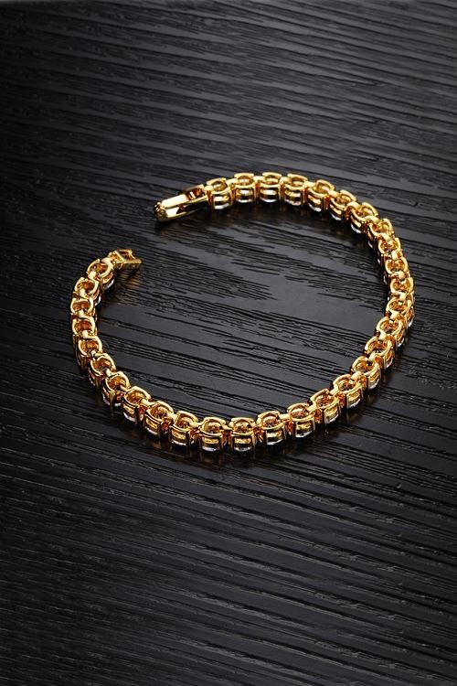 Chavin Kadın Altın Kaplama Su Yolu Swarovski Bileklik cy59