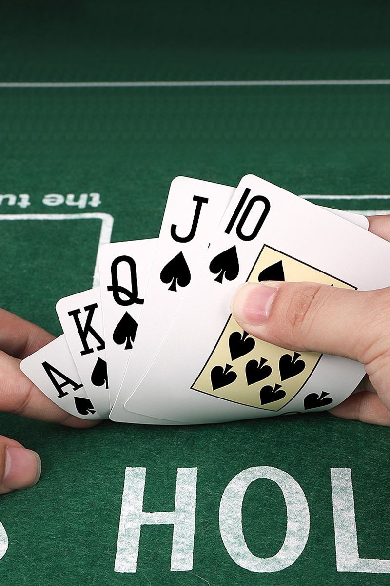 Mavi Jumbo Pvc Su Geçirmez Jumbo Blackjack iskambil Oyun Kağıdı cin385mv