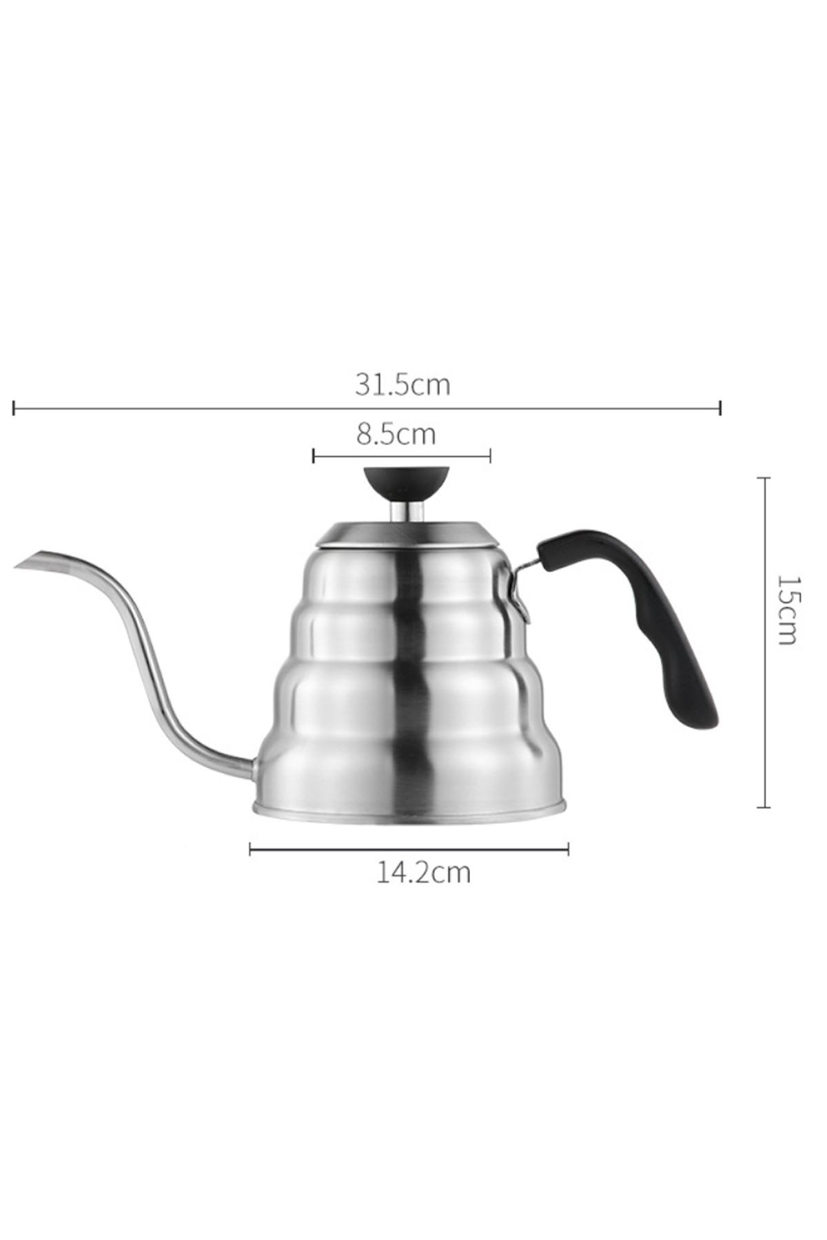 WF 1,2 L Barista Filtre Kahve Demleme ibriği Drip Kettle cin308