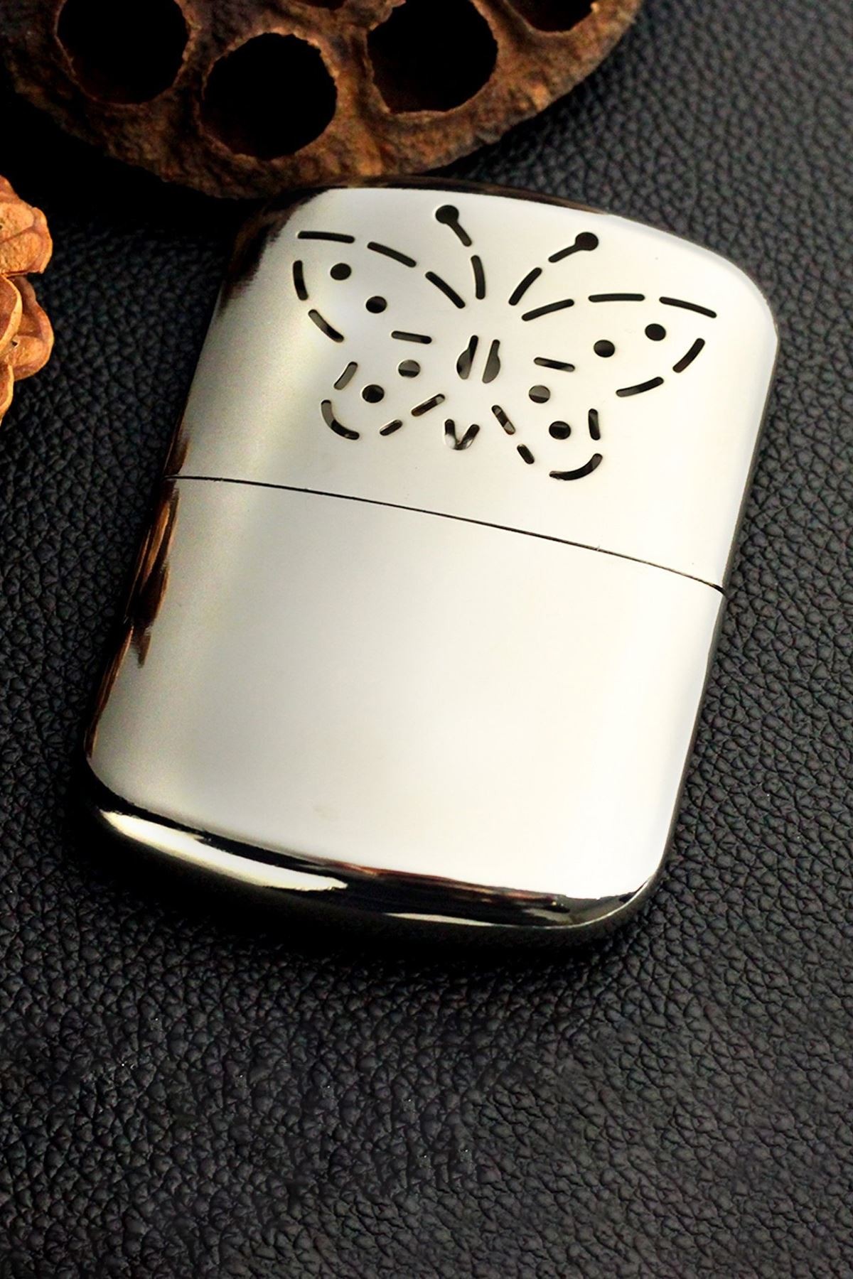 Zippo Benzinle Çalışan Cep Sobası Avda dağda askerde üşüme