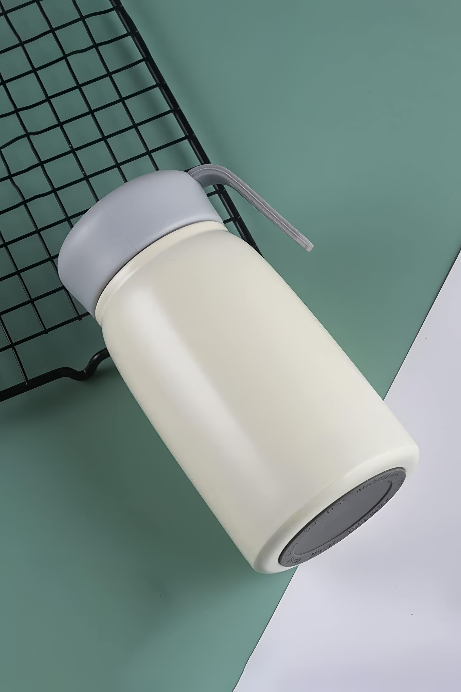 Beyaz 304 Çelik 360 ml Bebek Mama Saklama Termosu Mug cin842by