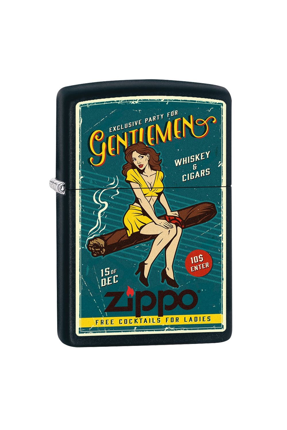 Zippo Çakmak Gentlemen Kız Tasarımı 218-080491