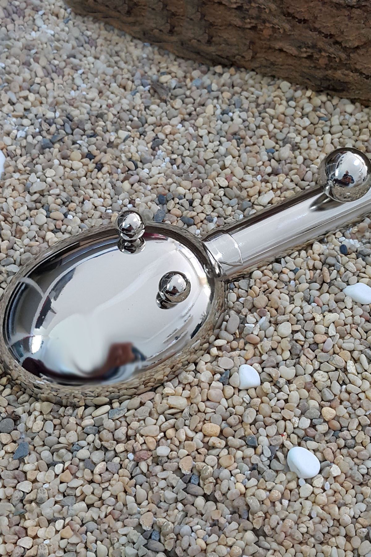 Silver Renk Ayaklı Çelik Puro Küllüğü Küllük ht37x