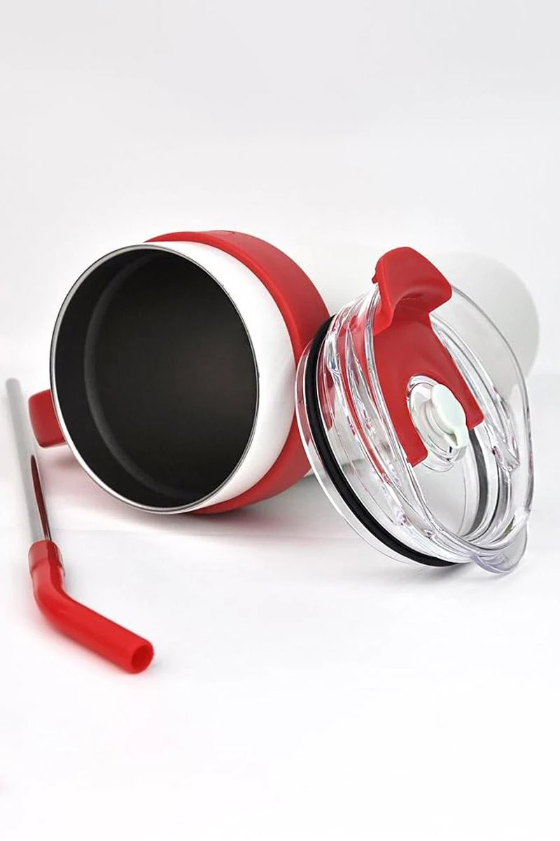 304 L Çelik 1,2 L Beyaz Pipetli Kamp Piknik Termos cin909by