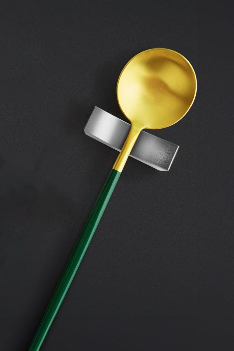 Çelik Silver Chopstick Kaşık Çatal Standı Çelik Çubuk Tutucu mt151by