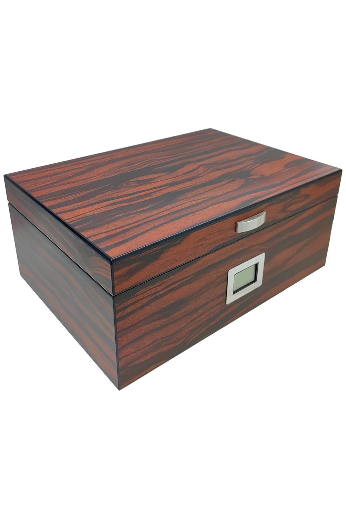 Falconetti Def olu Kahverengi Humidor Puro Kutusu rc18-d