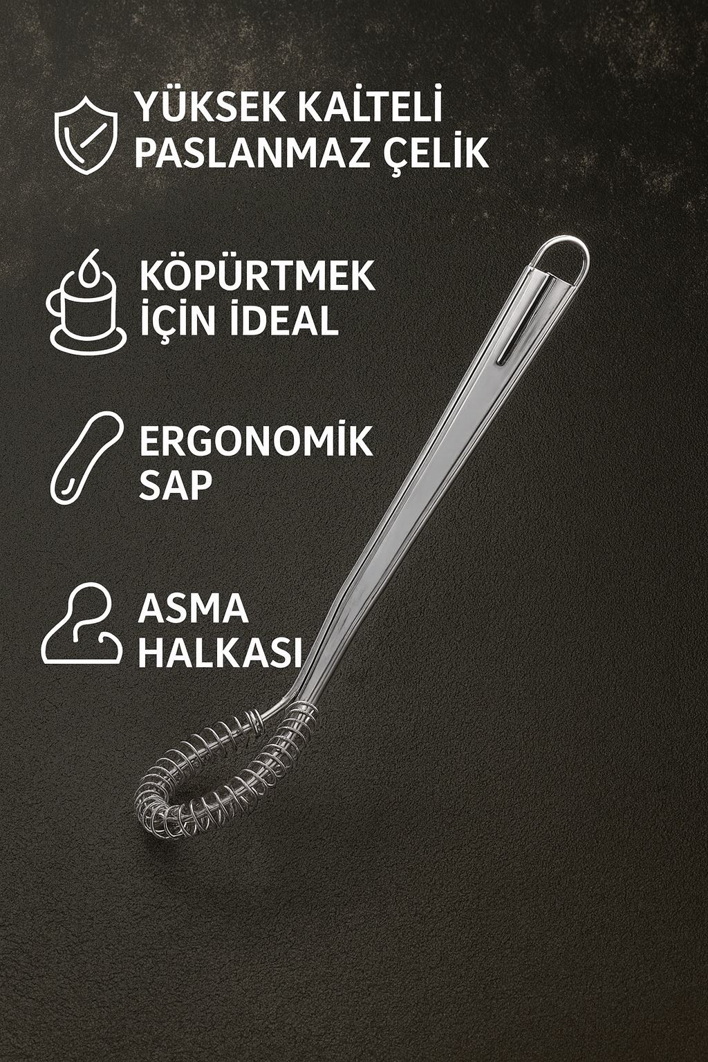 WF Paslanmaz Çelik Krema Çırpıcı Baristalar İçin Özel cin196