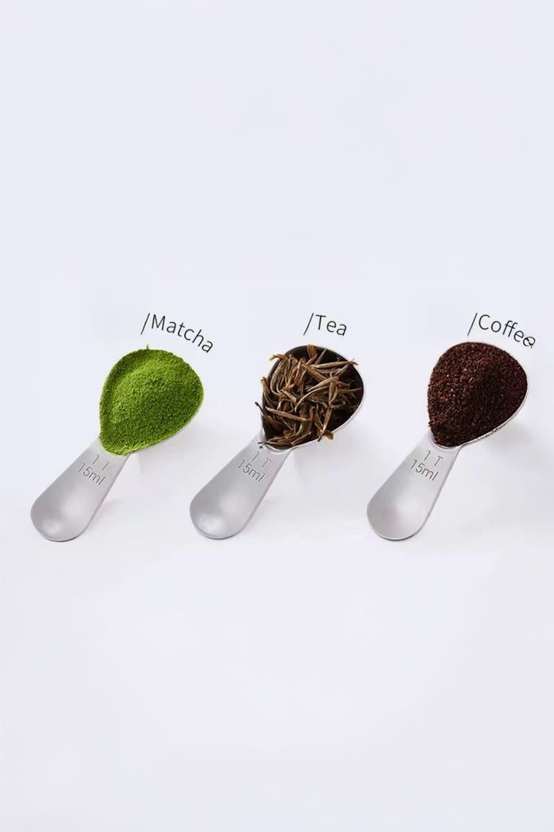 430 Çelik 1 tbsp 15 gr. 0.35 oz. Paslanmaz Çelik Kahve Ölçü Kaşığı cin958