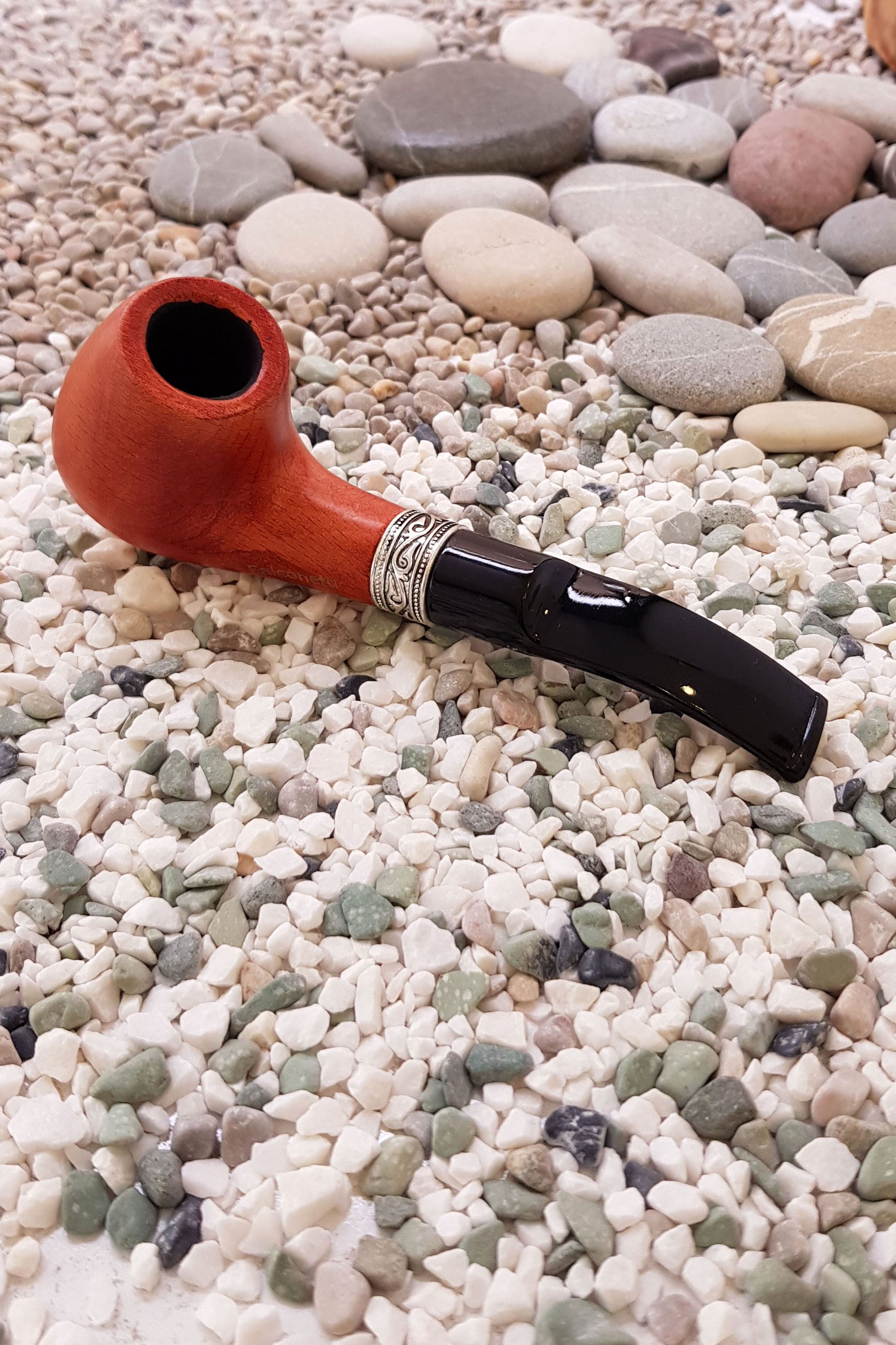 Falconetti 9 mm. Metal Bilezikli Ahşap Pipo py66khv