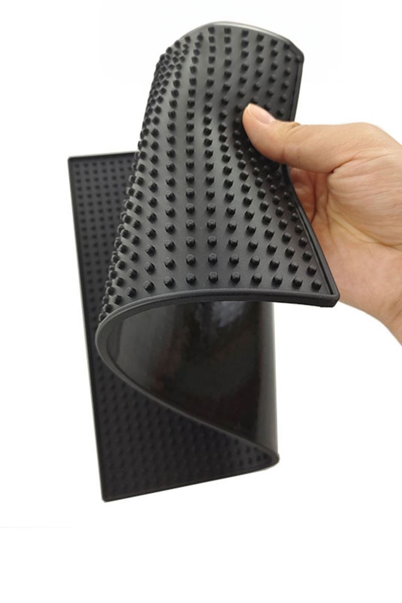 30x45 cm. 5 mm. Mat Siyah Renk Büyük Bar Lastiği cin920