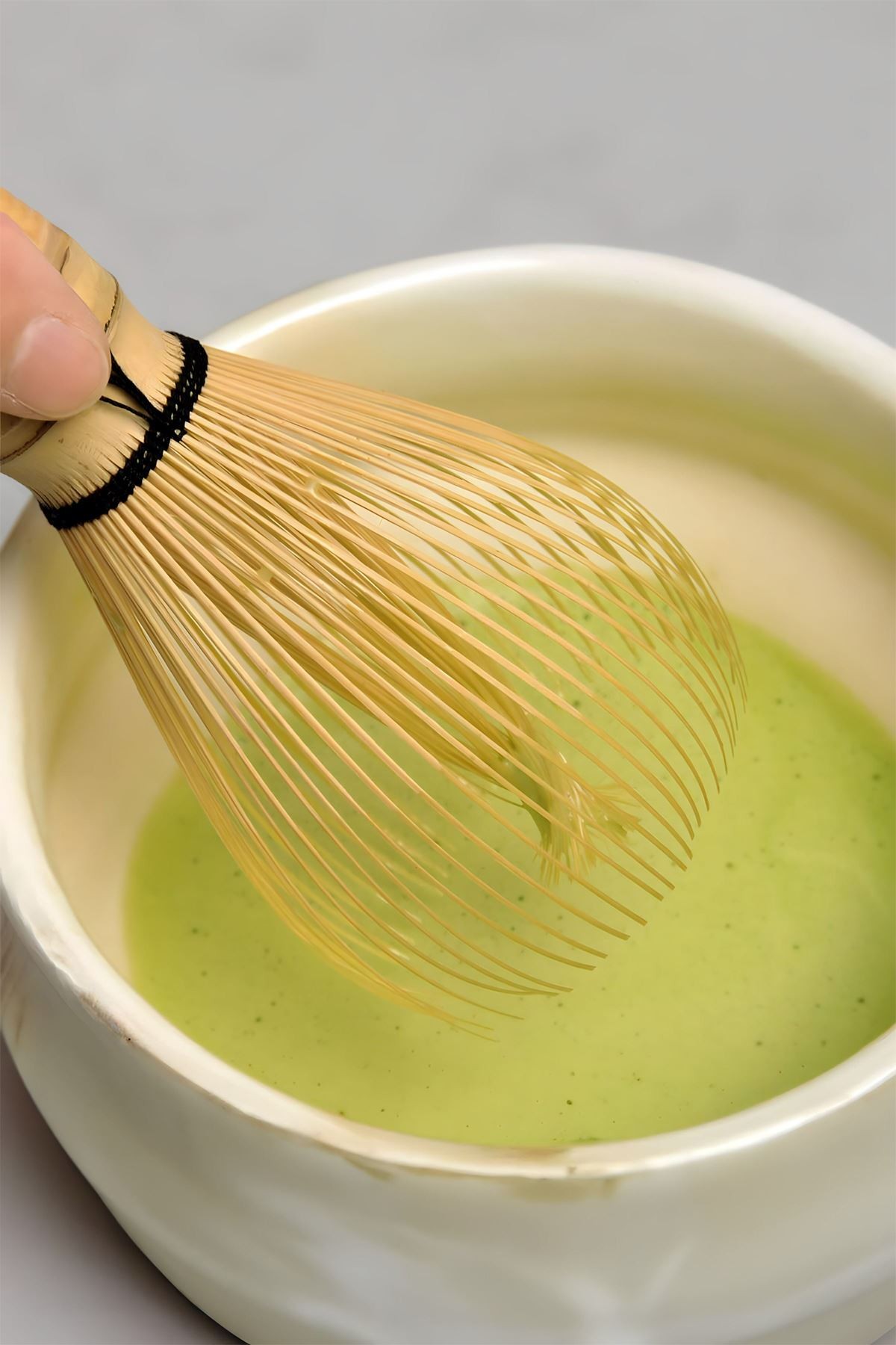Shiratake Bambu Matcha Çayı Karıştırıcı Fırça Bamboo Whisk Köpürtücü mt207