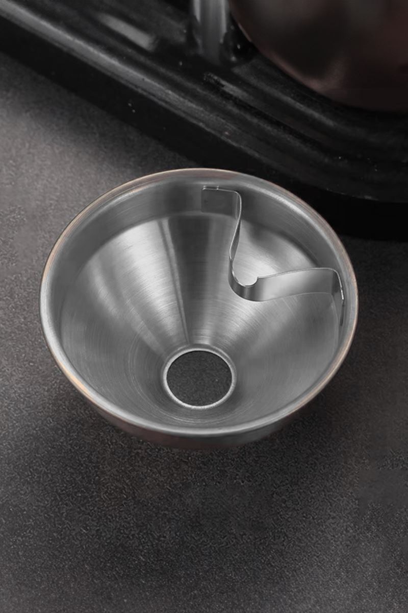 Çelik 10 cm. Kafe Restaurant Kapaklı Yuvarlak Kül Tablası Küllük cin899gr