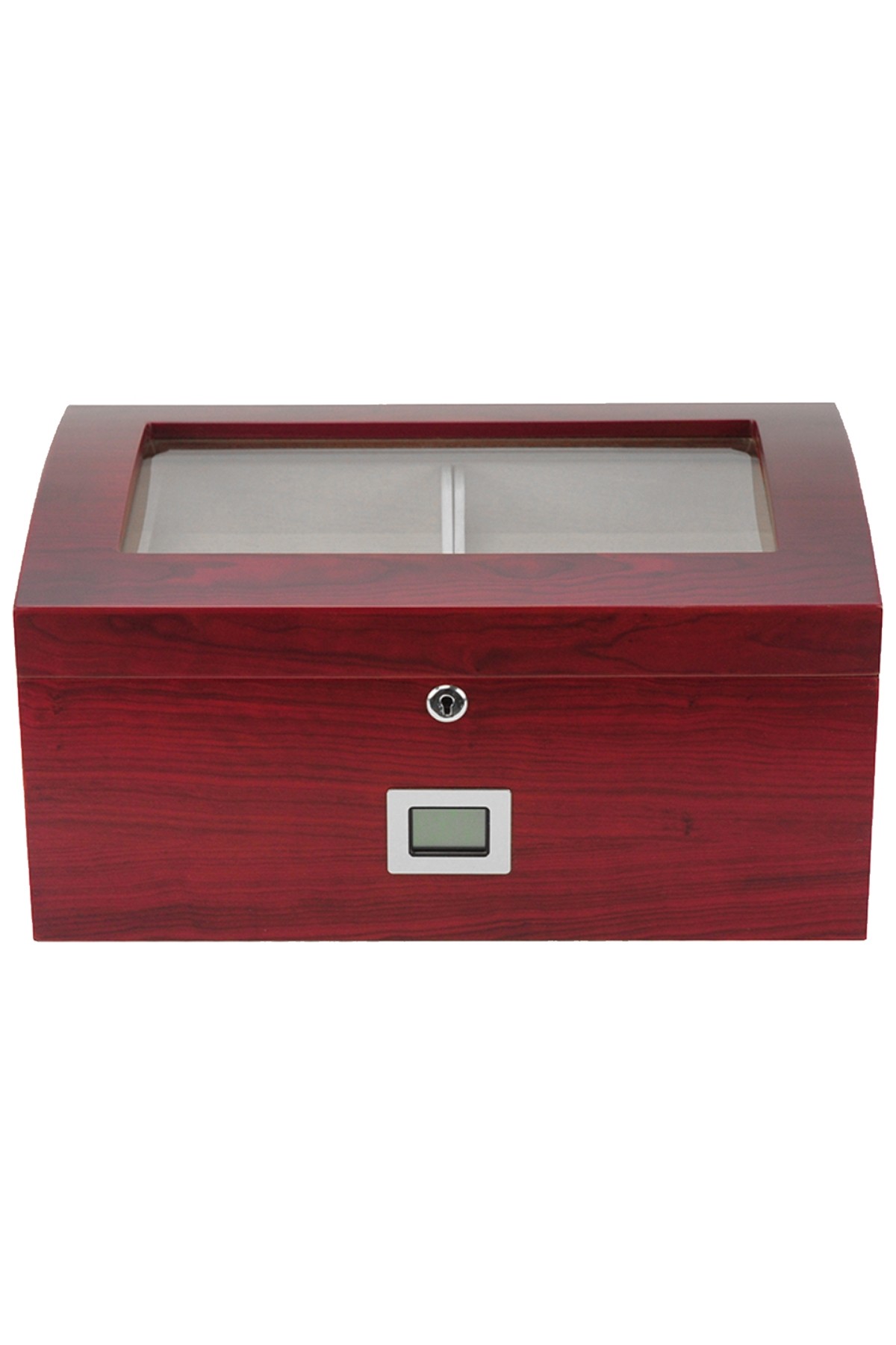 Falconetti 2 Katlı Dijital Camlı Humidor Puro Kutusu rc20