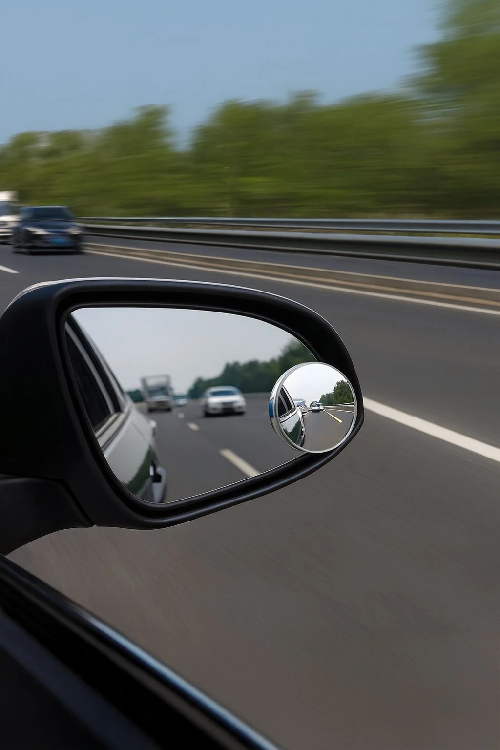 1 Adet Yapışkanlı 360 Derece Otomobil Motosiklet Kör Nokta Yan Aynası mt232