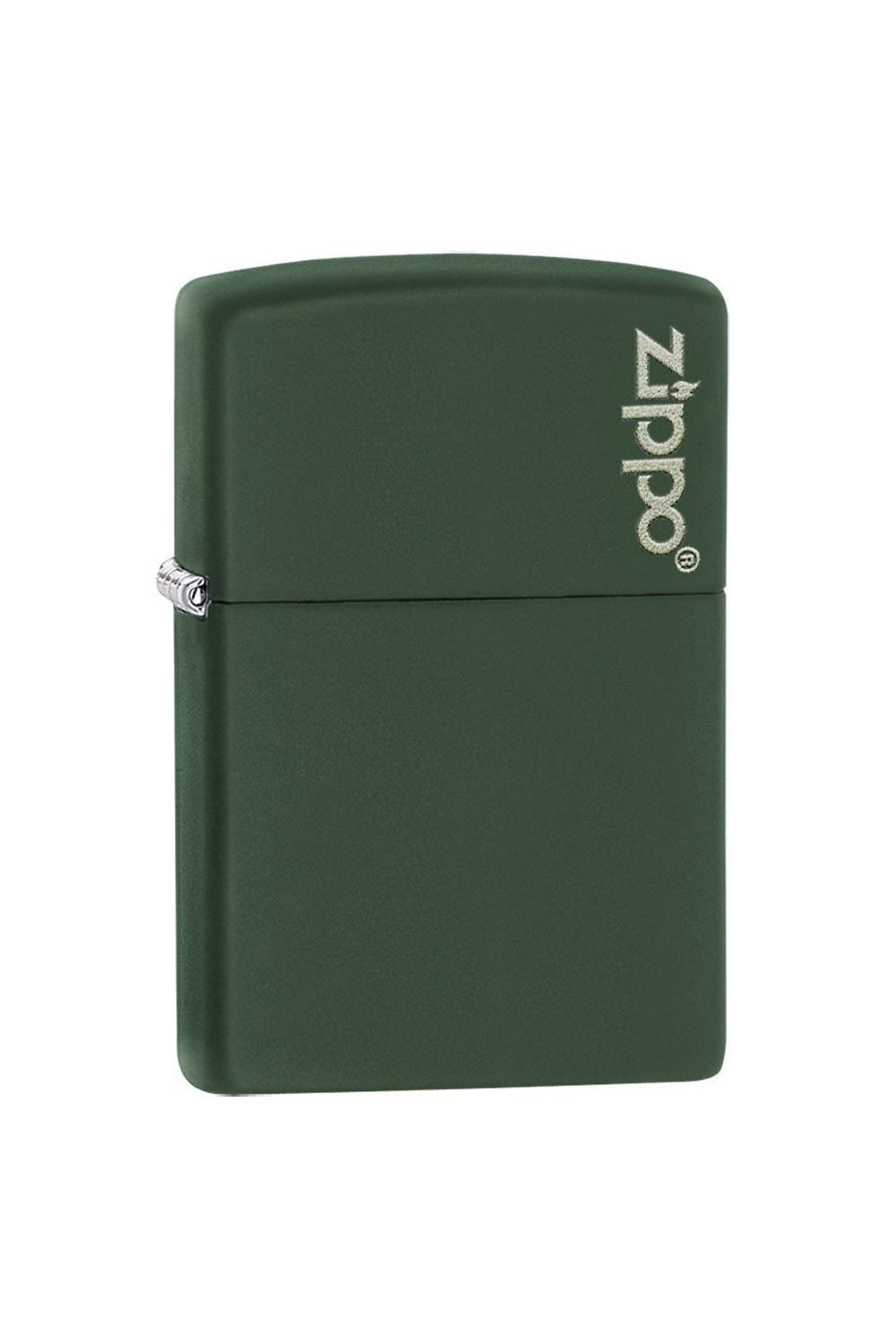 Zippo Çakmak Green Yeşil Hediyelik Kutu Benzin Taş Set du10-000019