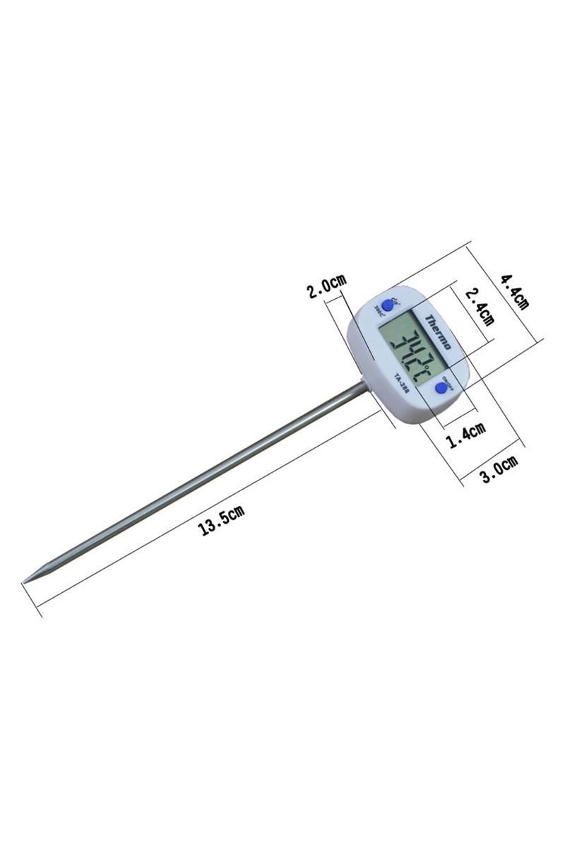 Termometre Sıvı,Gıda,Et,Su,Yiyecek Sıcaklık Ölçer Mutfak thr148x