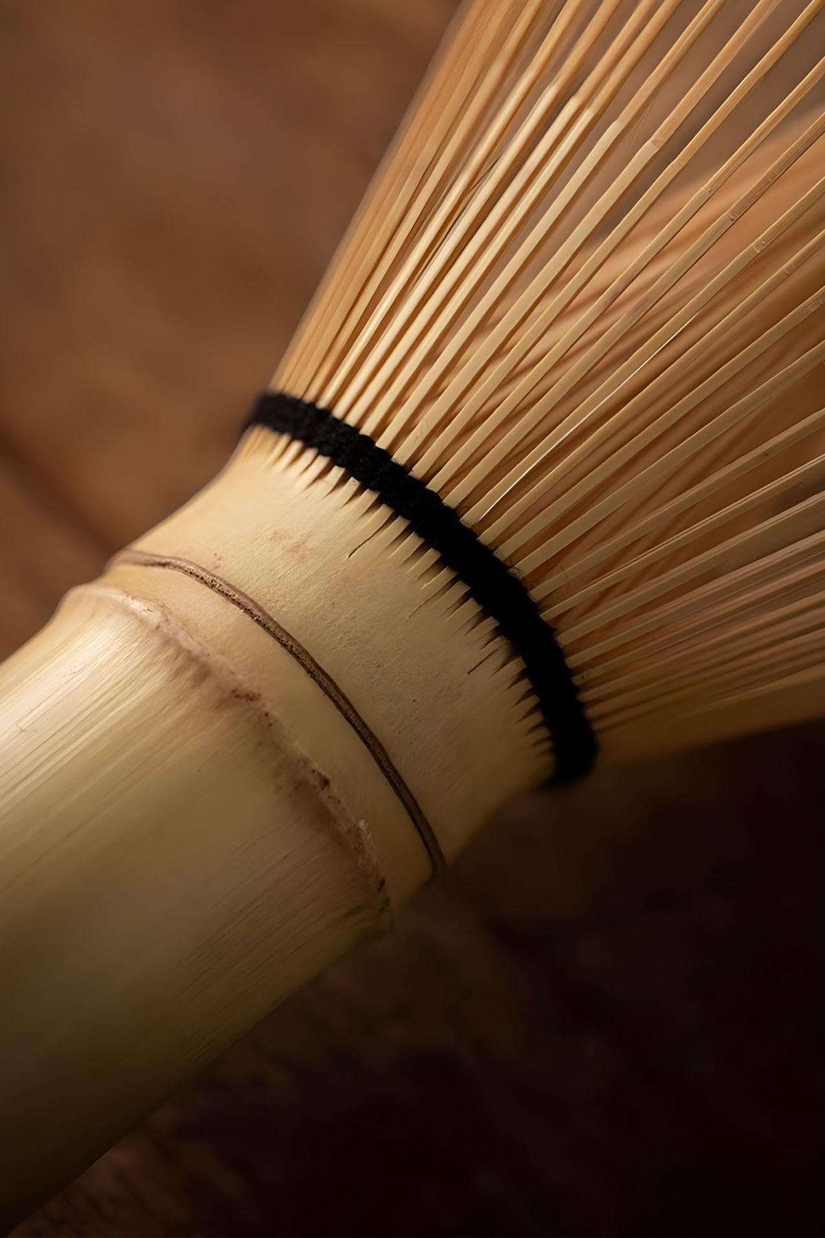 Shiratake Bambu Matcha Çayı Karıştırıcı Fırça Bamboo Whisk Köpürtücü mt207