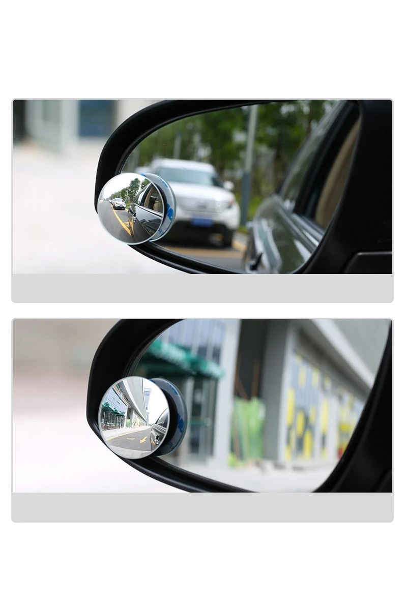 2 Adet 360° Kendinden Yapışkanlı Otomobil Kör Nokta Yan Aynası mt231