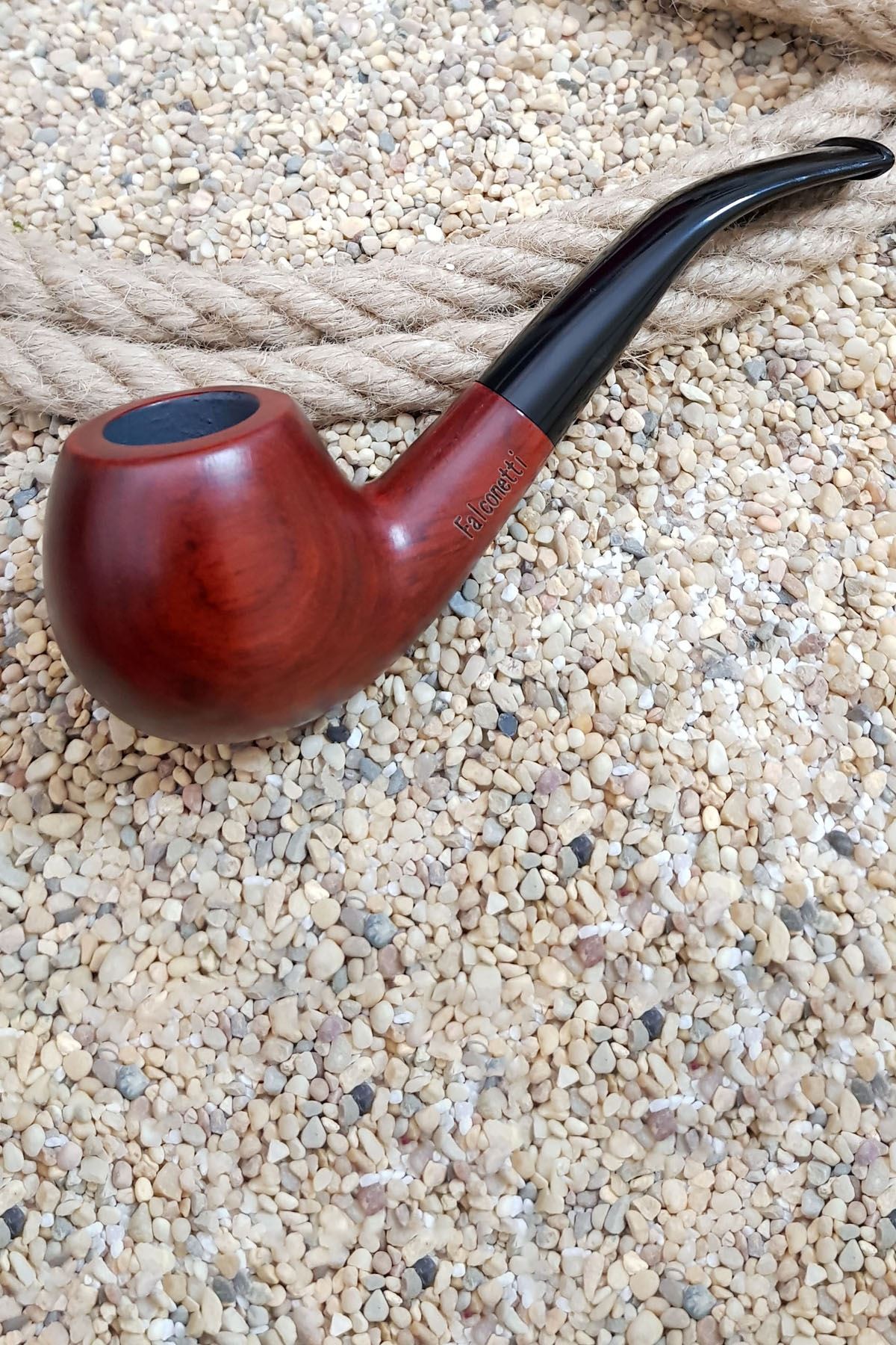 Falconetti Red Sandalwood Ahşap Pipo py19