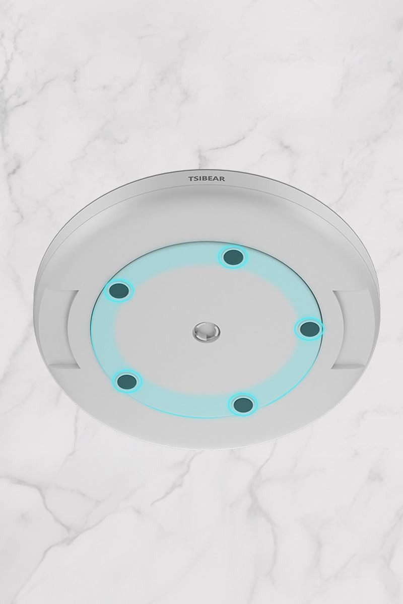 360° Dönen 25 cm Mutfak Kiler Banyo Düzenleyici Döner Raf cin876