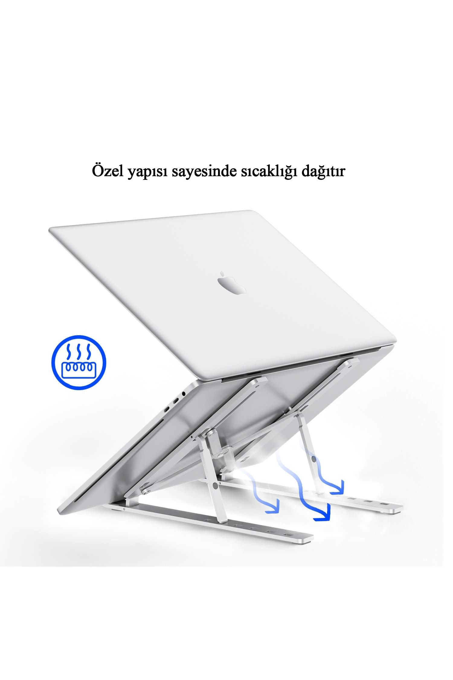 Aliminyum Ayarlı Laptop Macbook Notebook Yükseltici Tutucu cin304